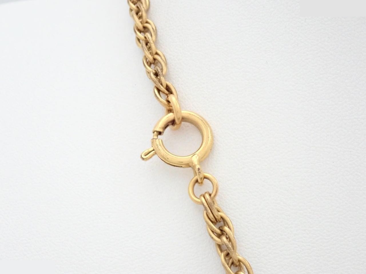 Coco Round Necklace, GP, Chain approx. 44cm — view 2