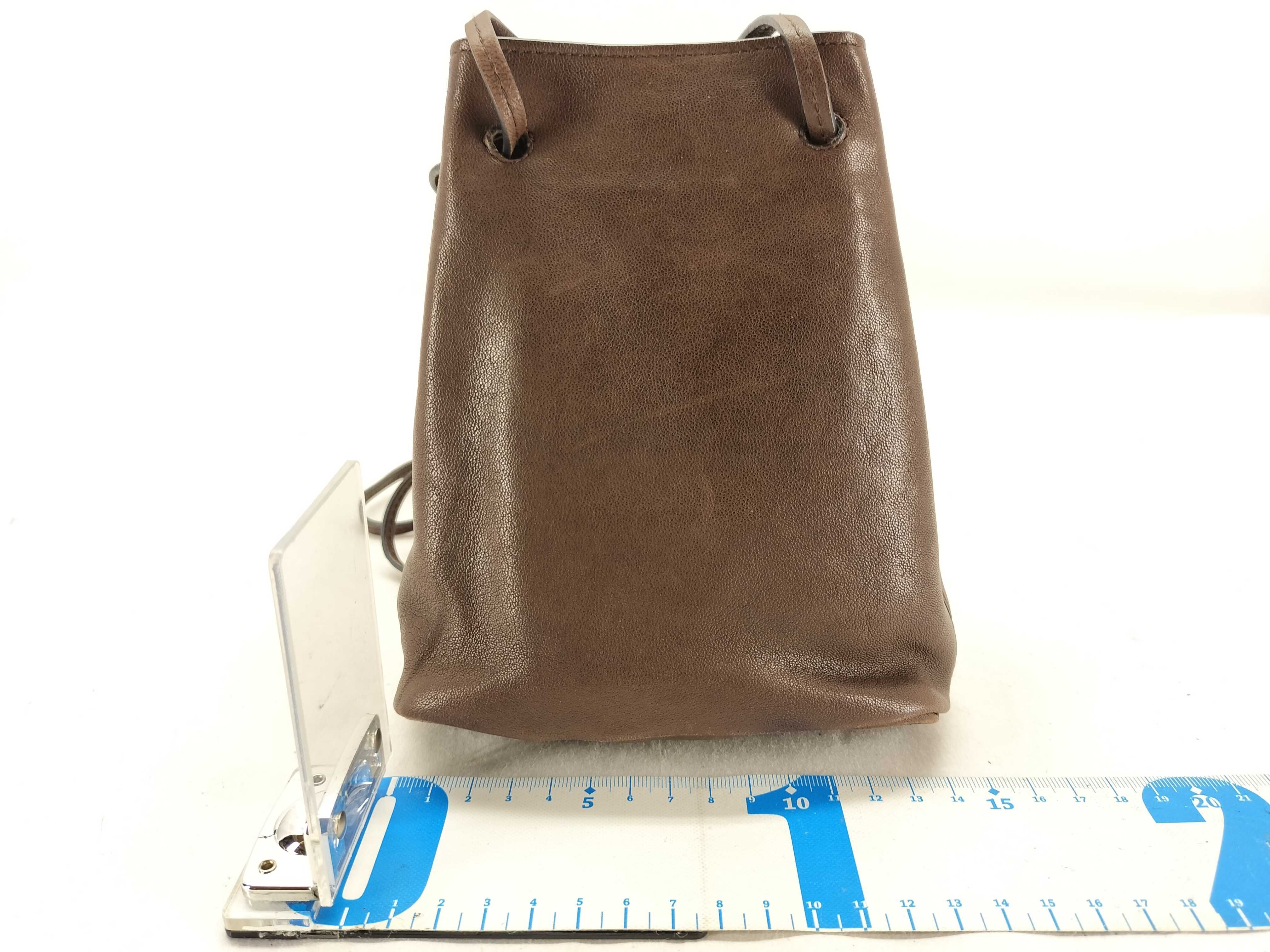 Leather Shoulder Bag, Brown, 5NF460 (Shoulder Bag) — view 2