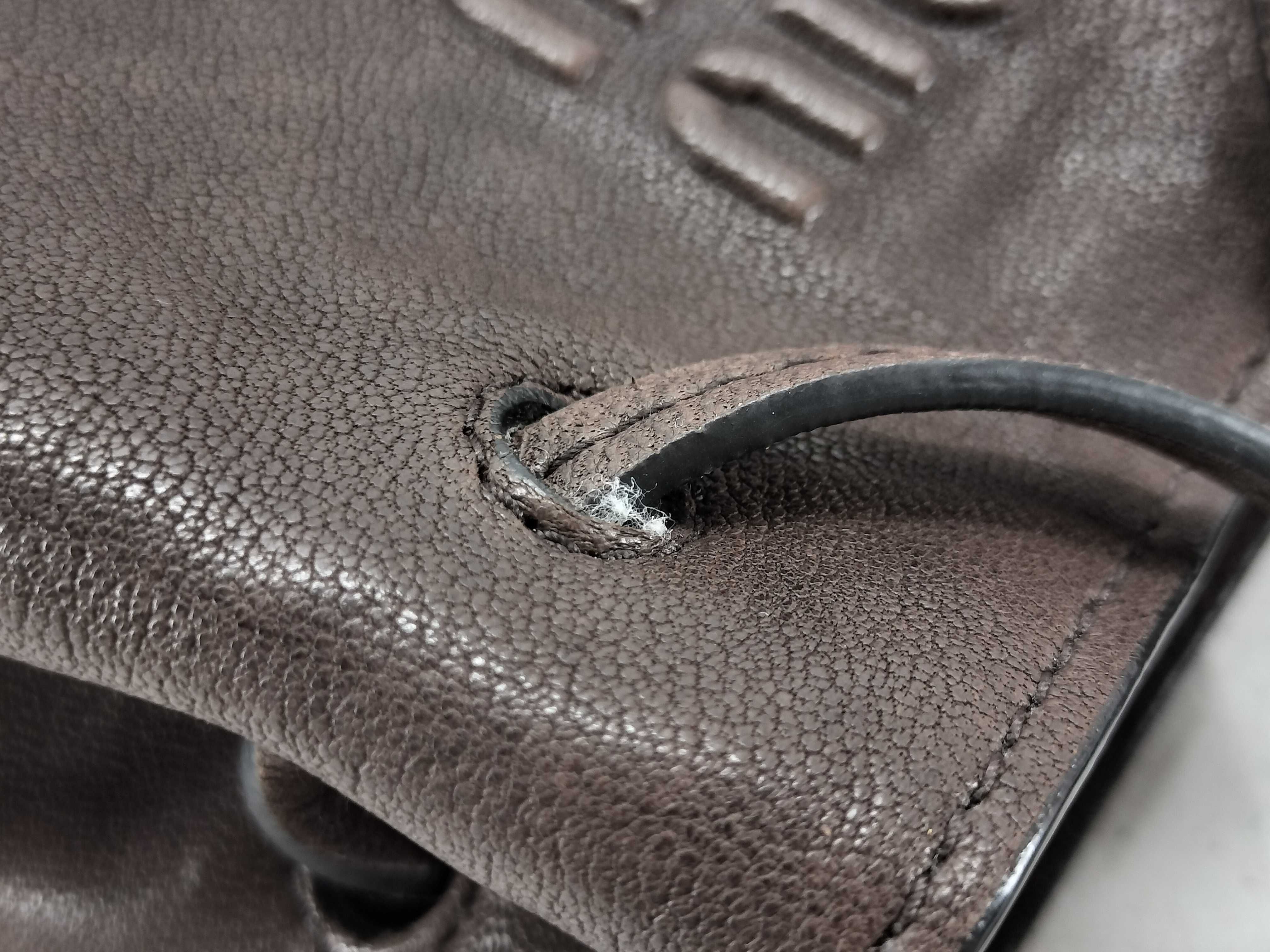 Leather Shoulder Bag, Brown, 5NF460 (Shoulder Bag) — view 5