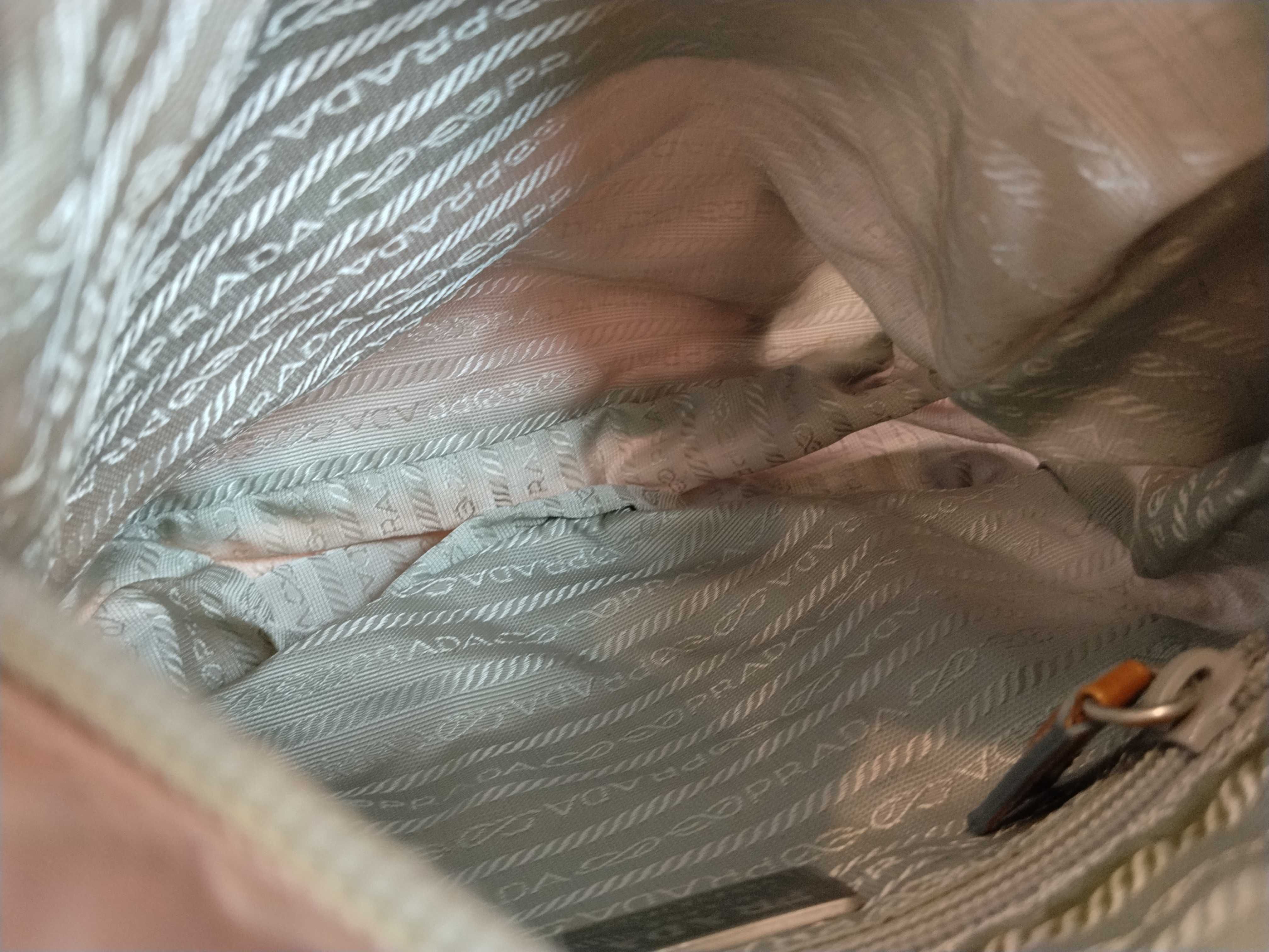 nylon shoulder bag, pink. — view 10
