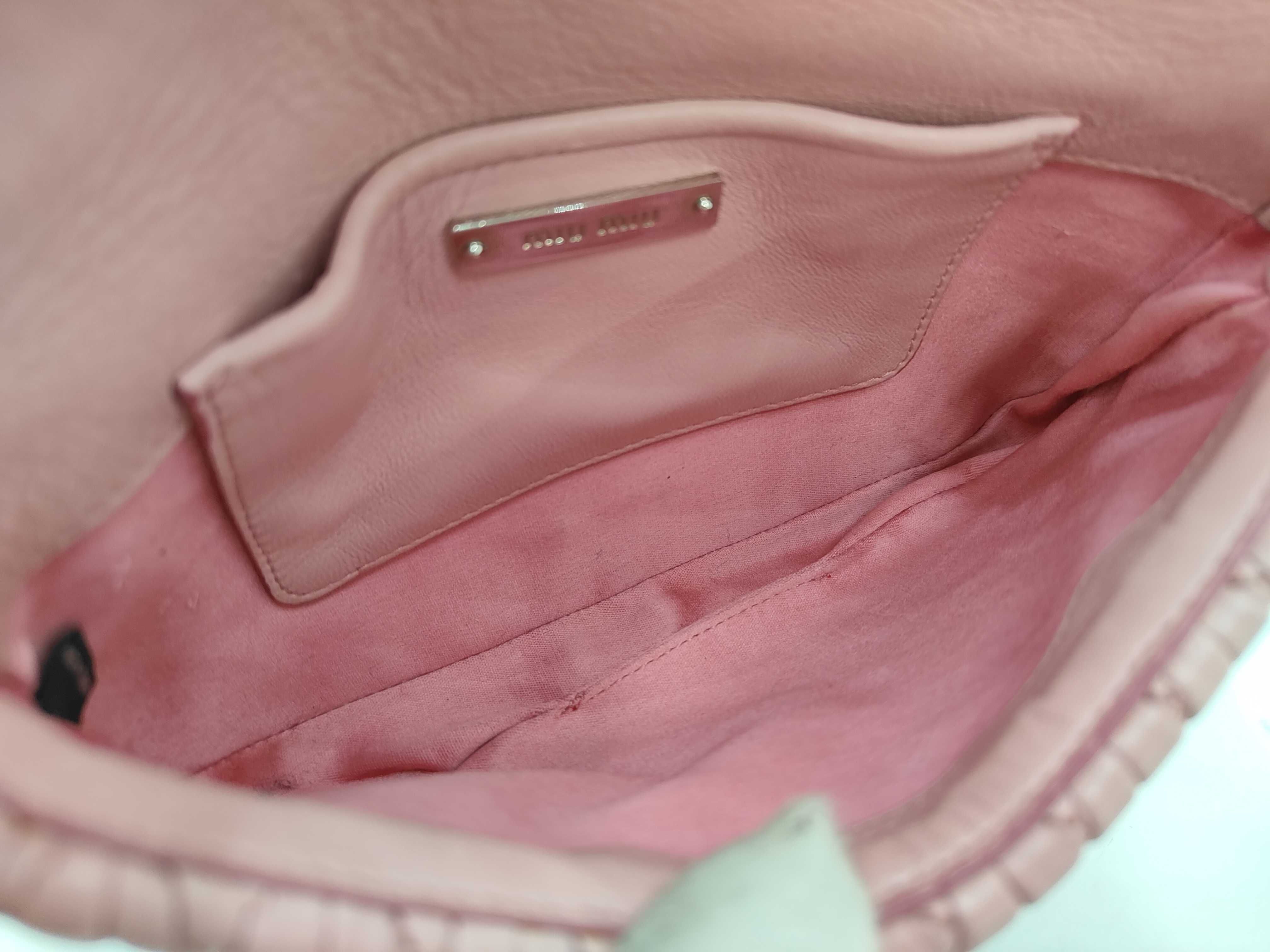 Matelassé 2-Way Bag with Long Strap, Pink Bag — view 8