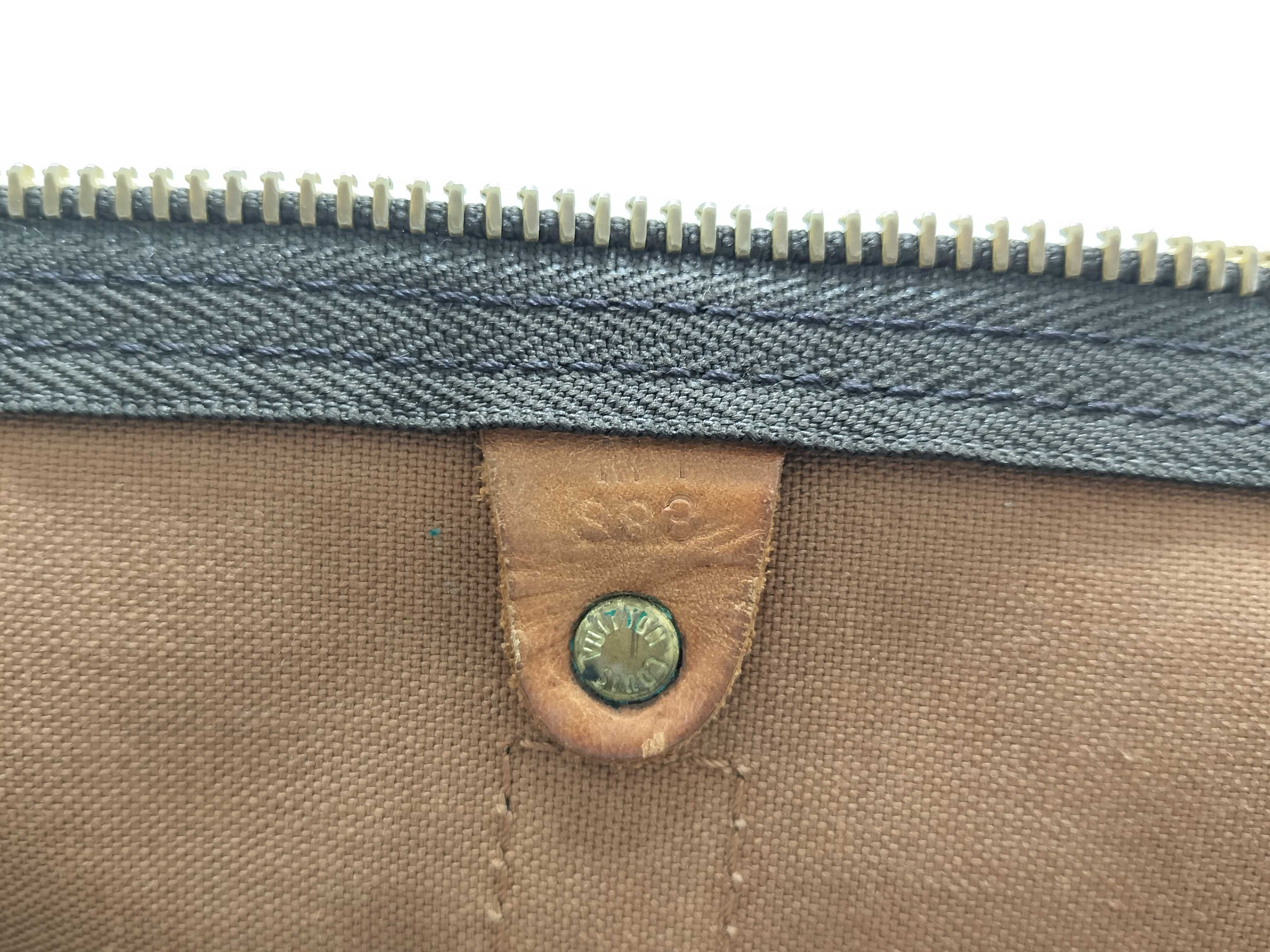 Monogram Vuitton Keepall Boston Bag — view 13