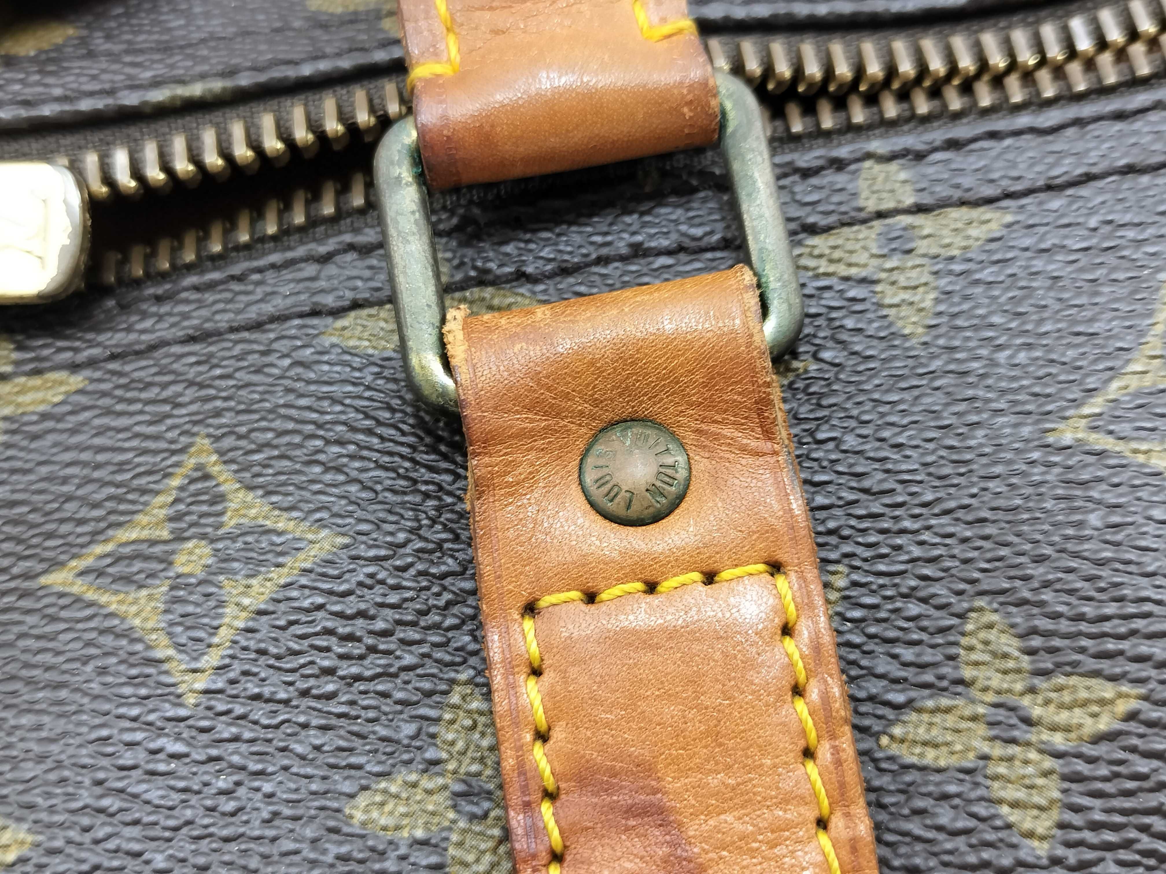 Monogram Vuitton Keepall Boston Bag — view 15