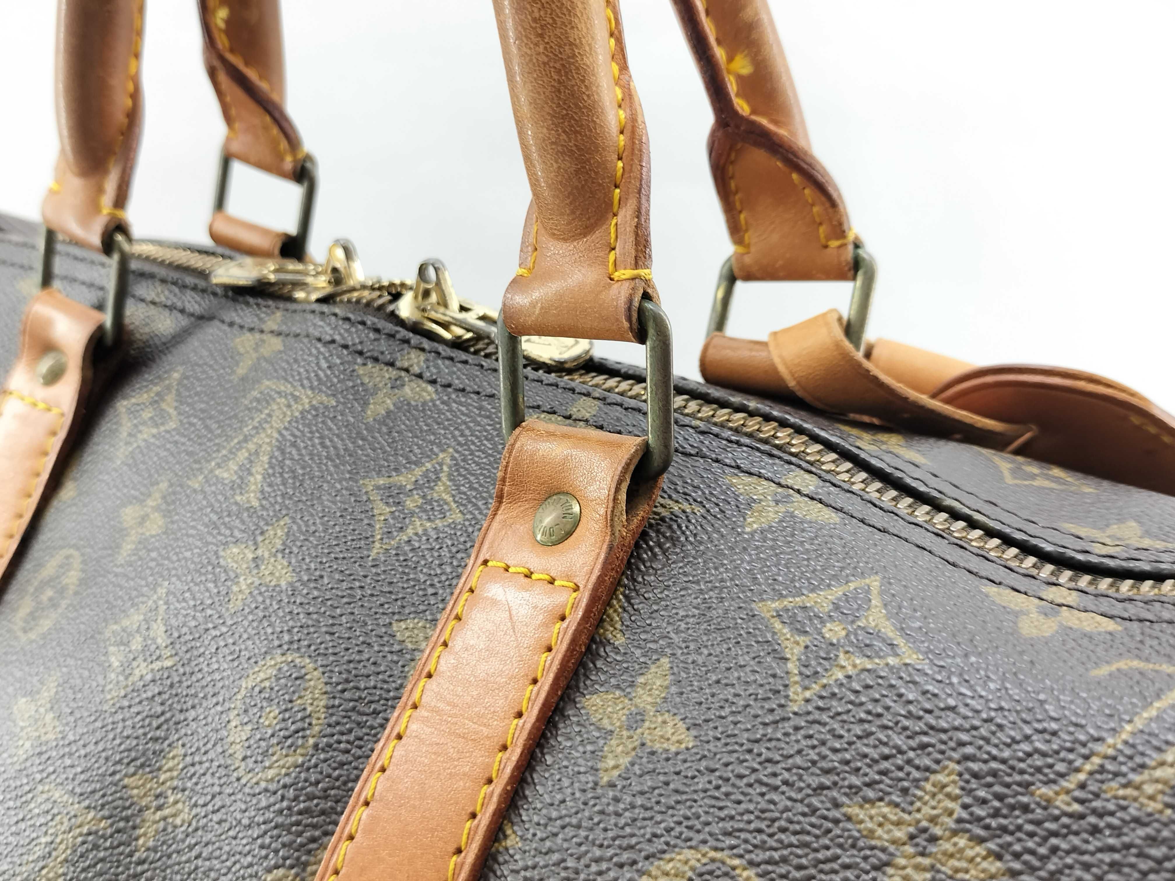 Monogram Vuitton Keepall Boston Bag — view 3