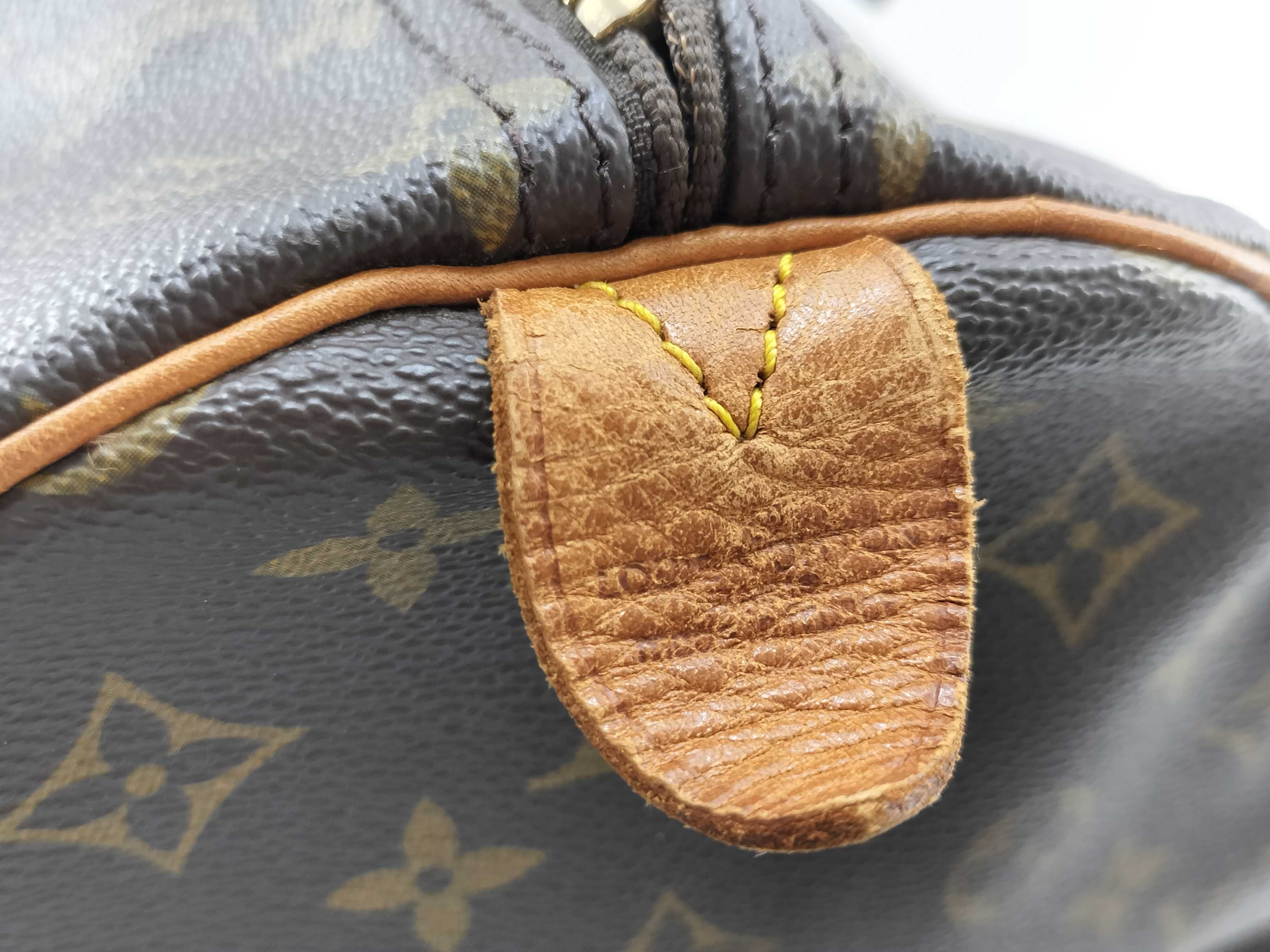 Monogram Vuitton Keepall Boston Bag — view 4