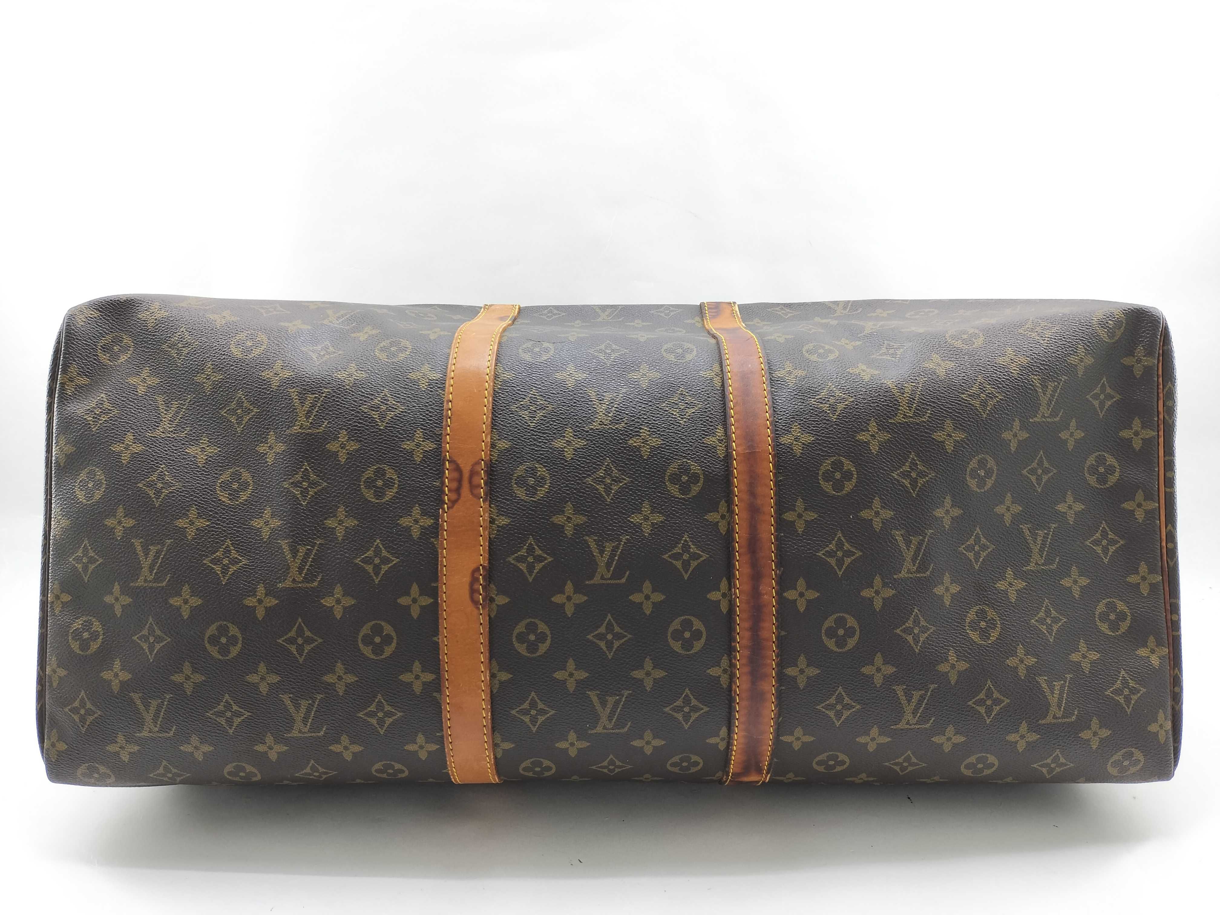 Monogram Vuitton Keepall Boston Bag — view 6