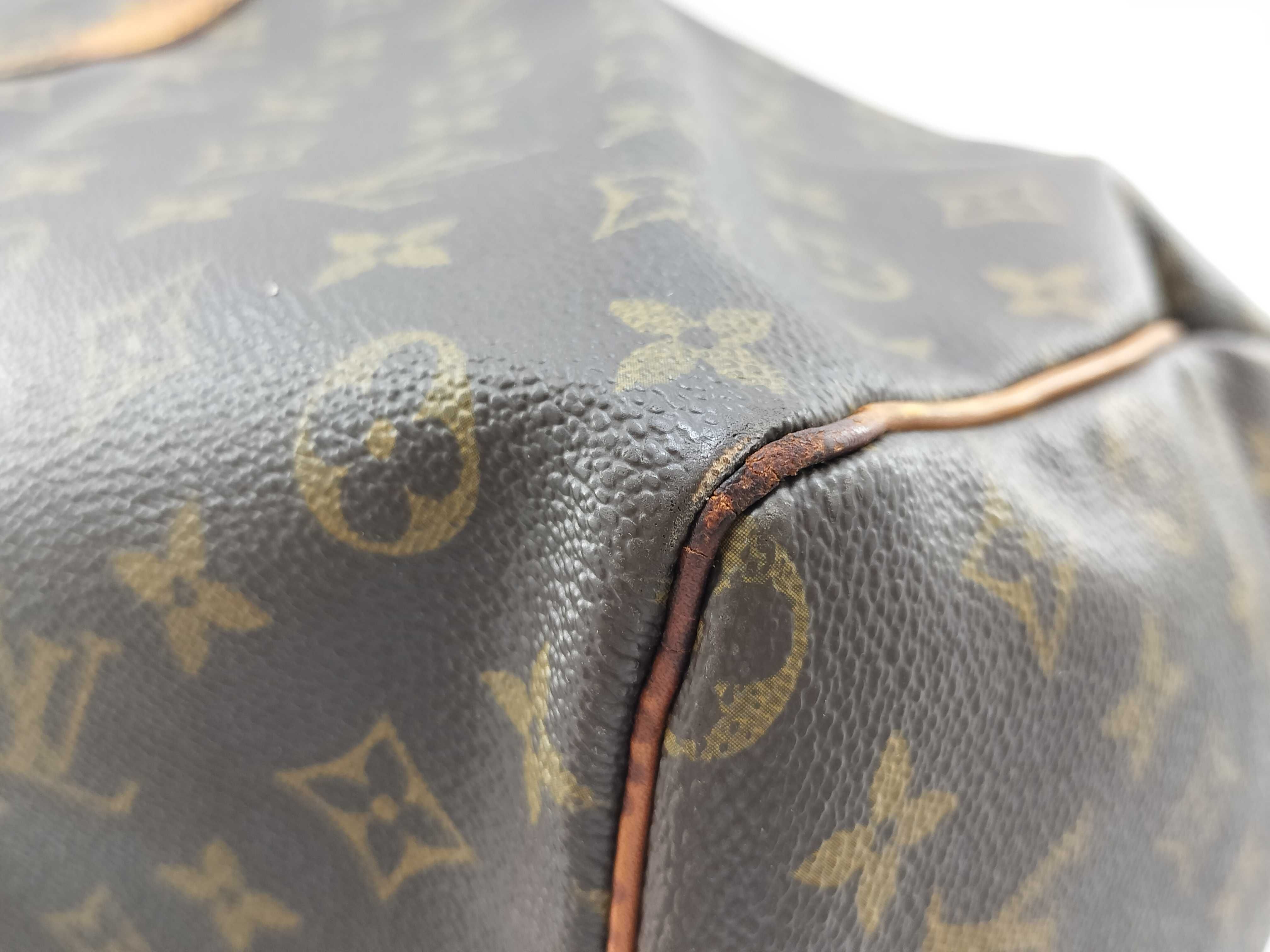 Monogram Vuitton Keepall Boston Bag — view 7