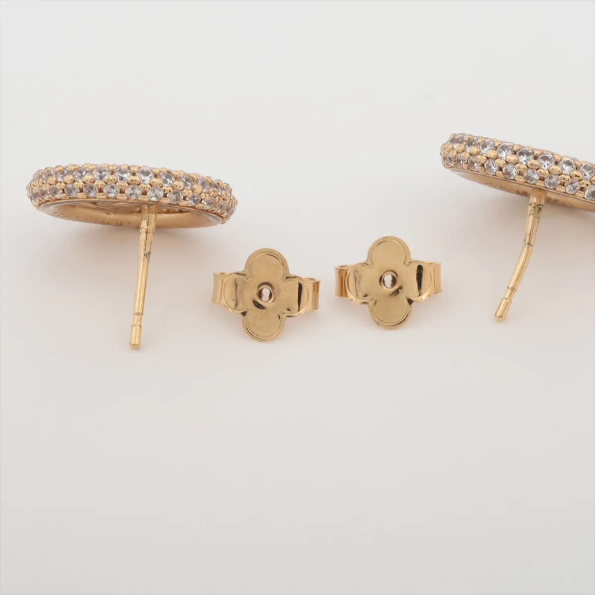 M00757 Boucles d'Oreilles Louise by Night DP2282 Earrings (Pair) GP x Rhinestone Gold — view 4