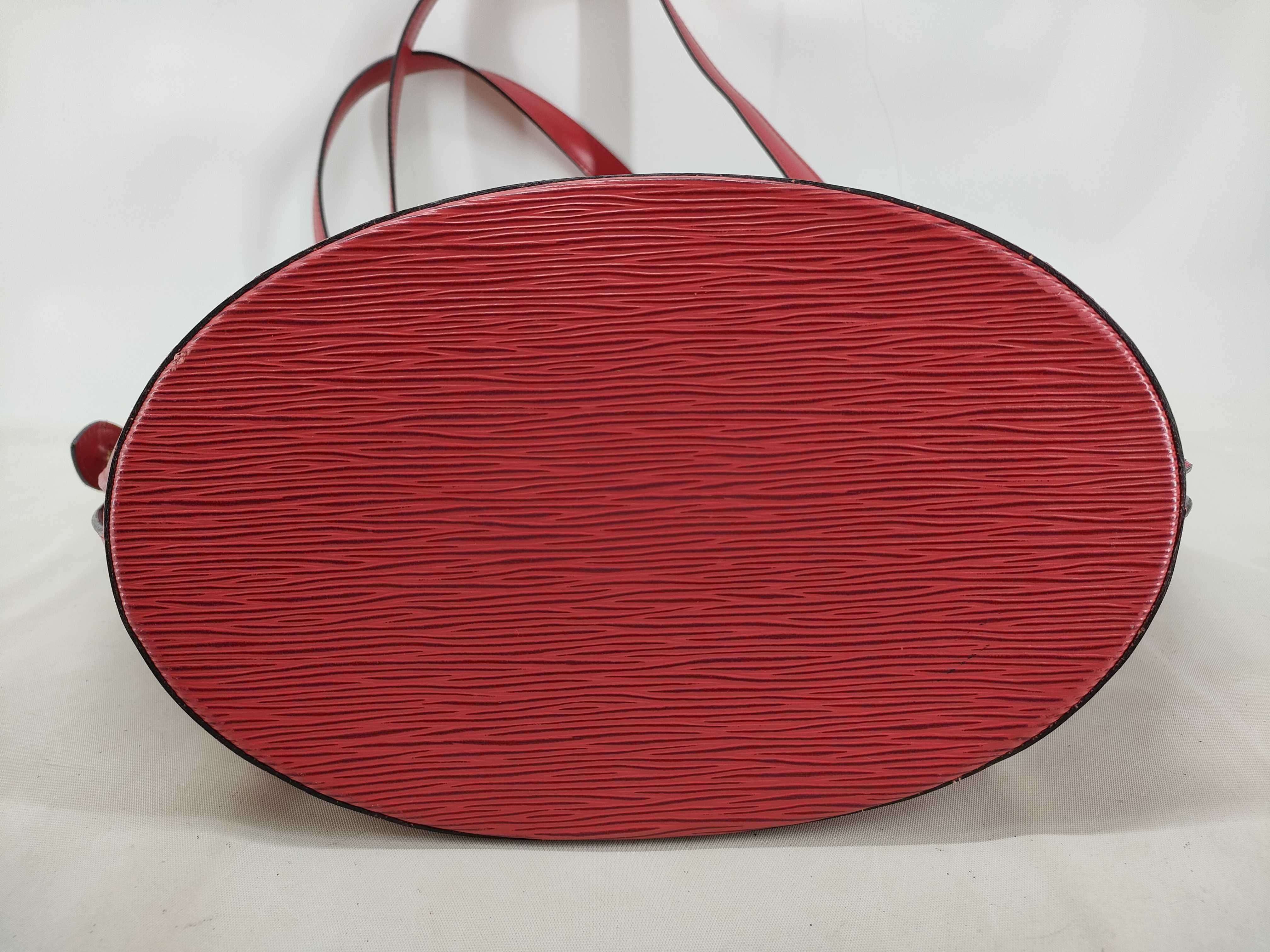 Epi Saint Jacques Shopping Tote Bag / Epi Leather / Castilian Red / M52267 / A20944 — view 3