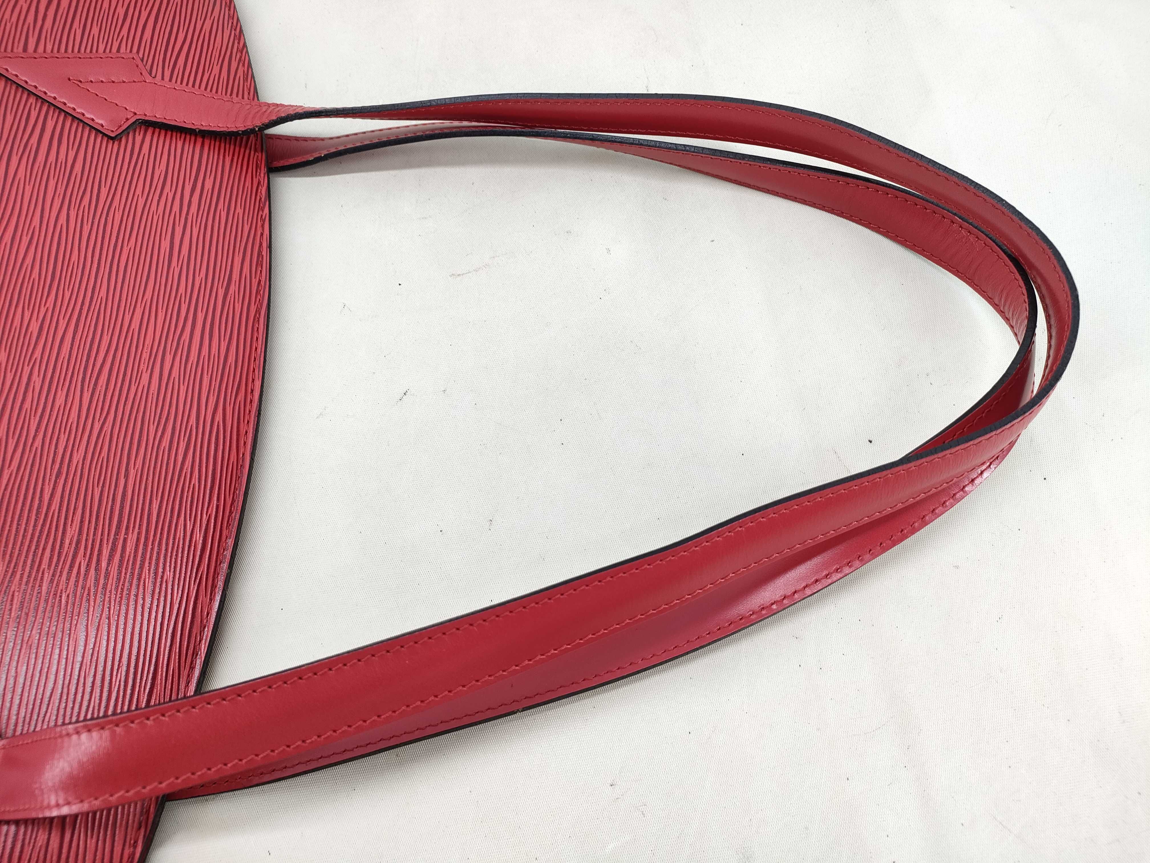 Epi Saint Jacques Shopping Tote Bag / Epi Leather / Castilian Red / M52267 / A20944 — view 5