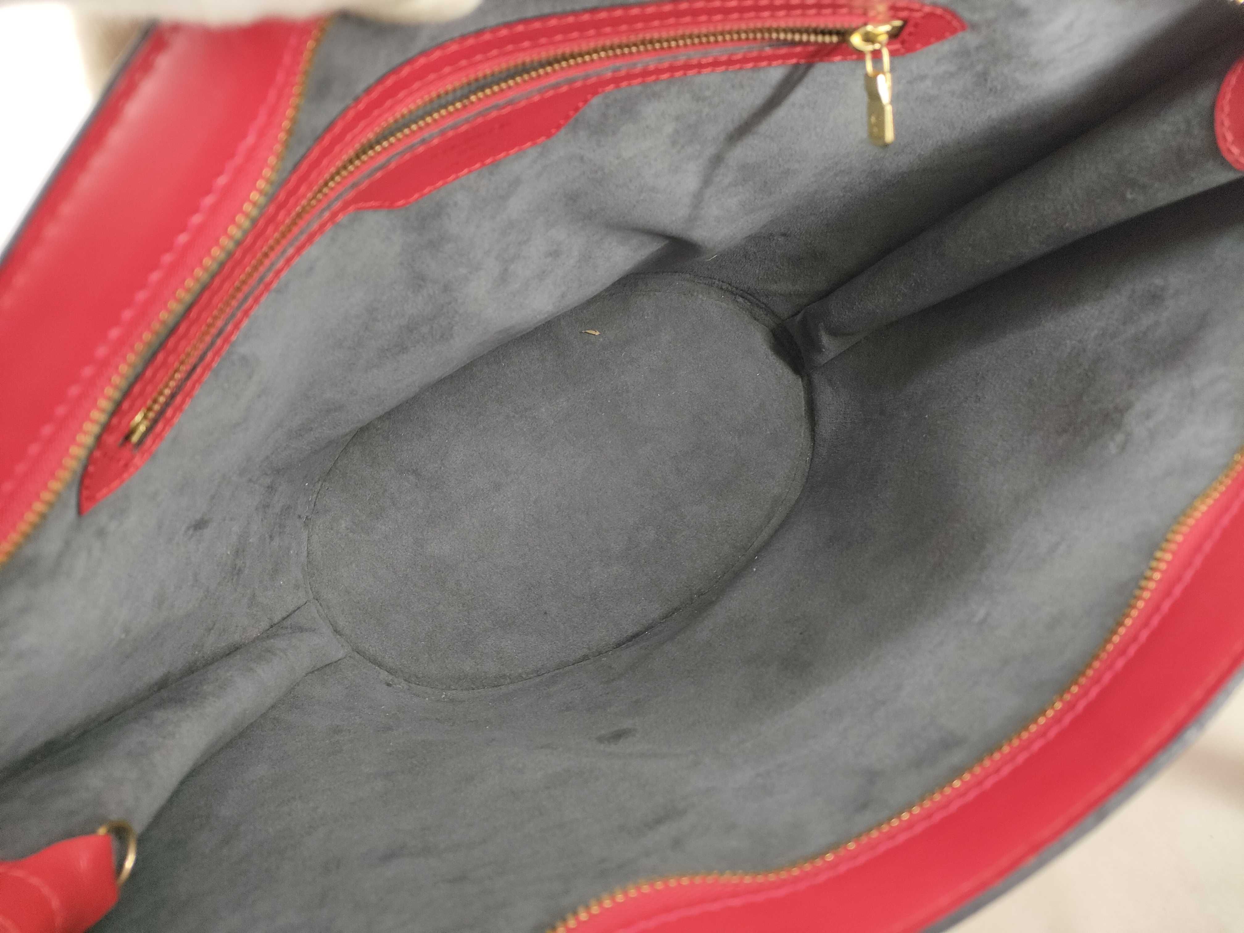 Epi Saint Jacques Shopping Tote Bag / Epi Leather / Castilian Red / M52267 / A20944 — view 9