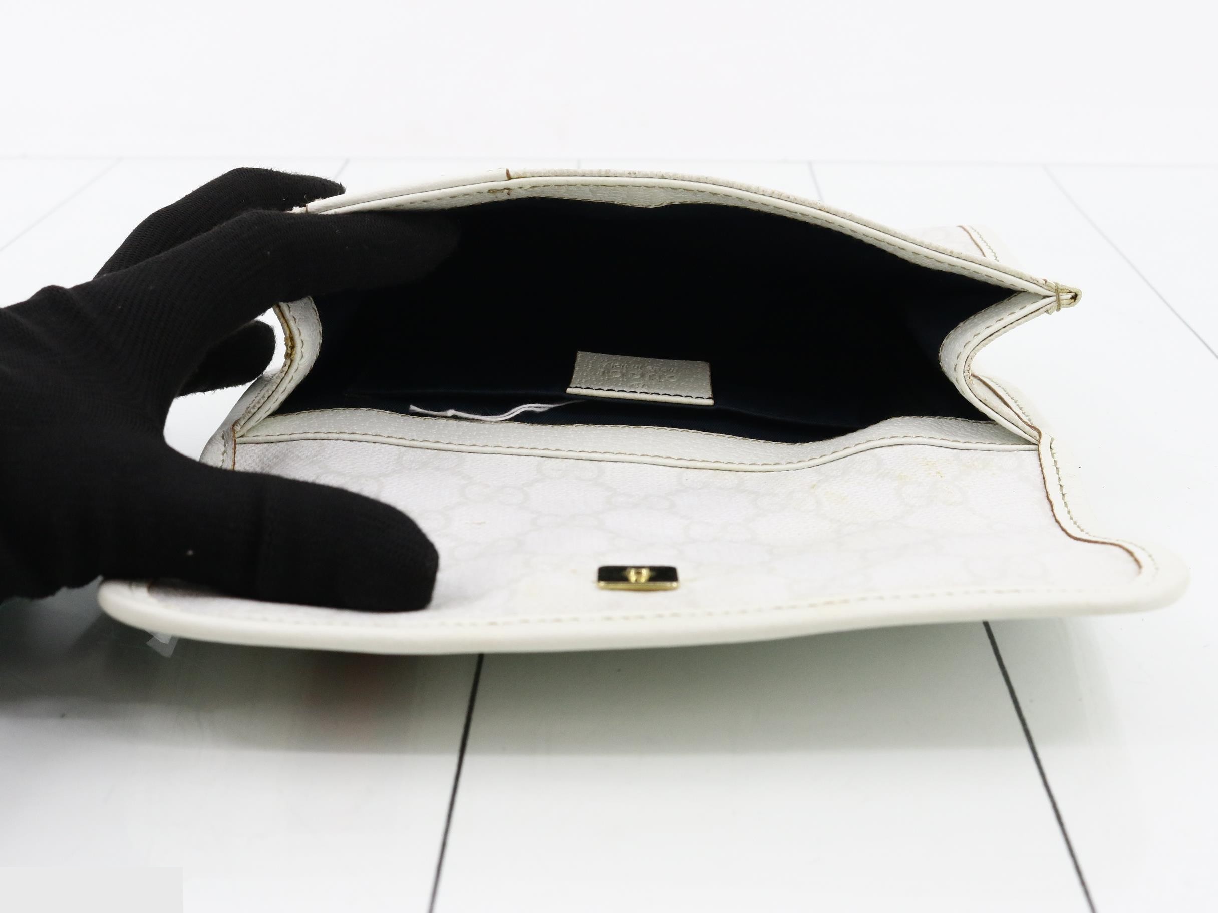 Canvas Waist Bag, White, 1669, 152597 — view 4