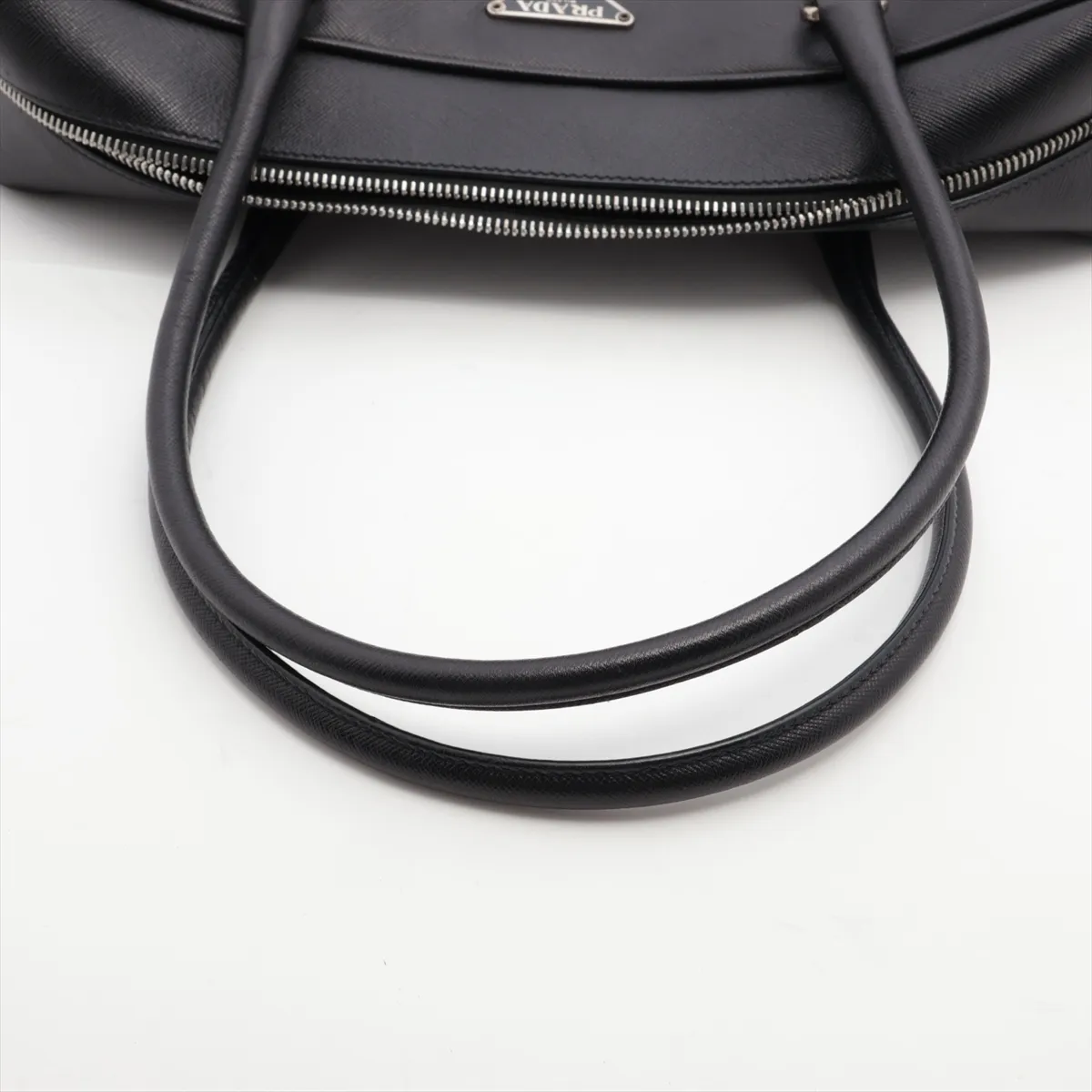 saffiano leather handbag black — view 5