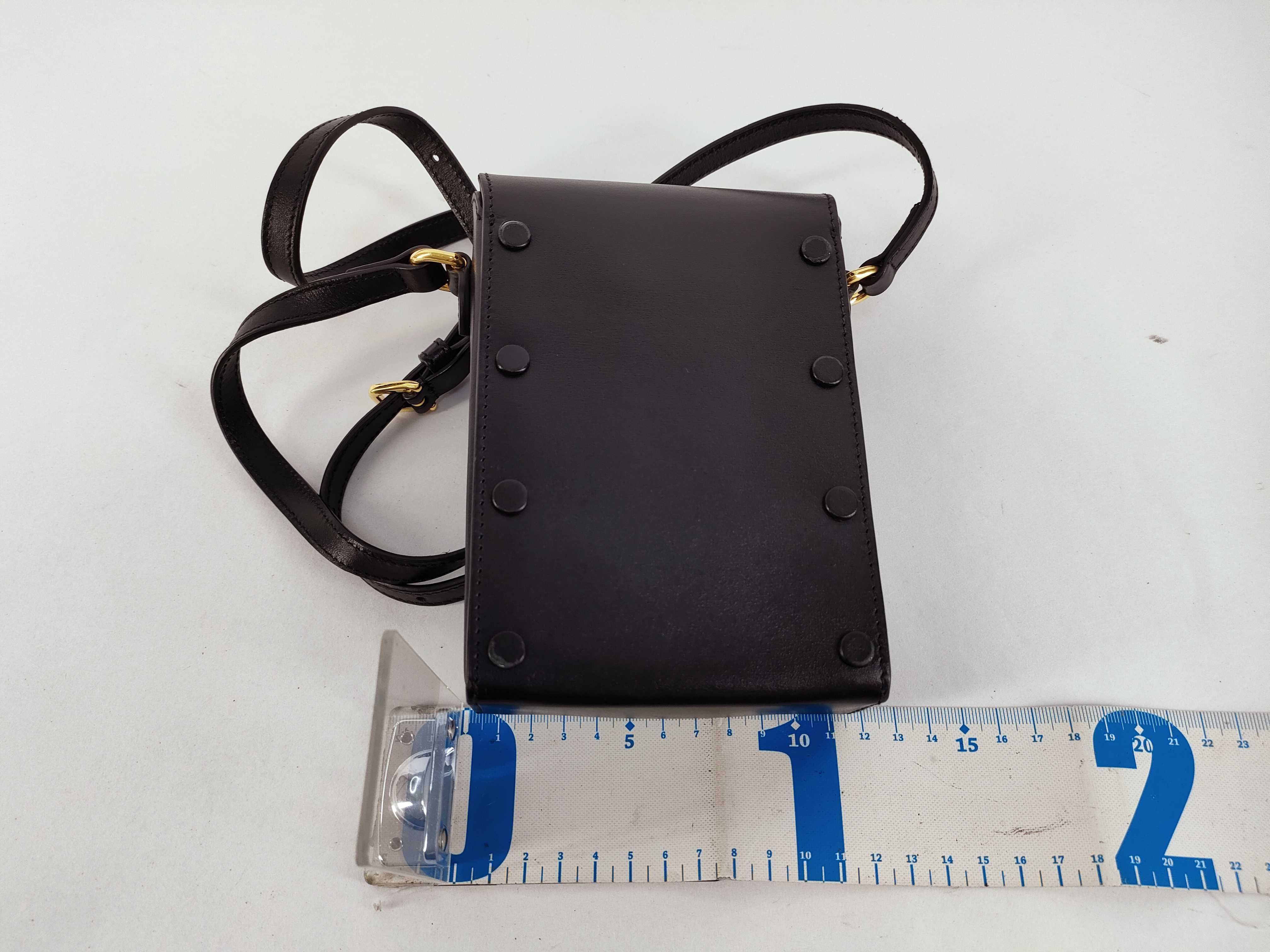 Horsebit Leather Shoulder Bag — view 2