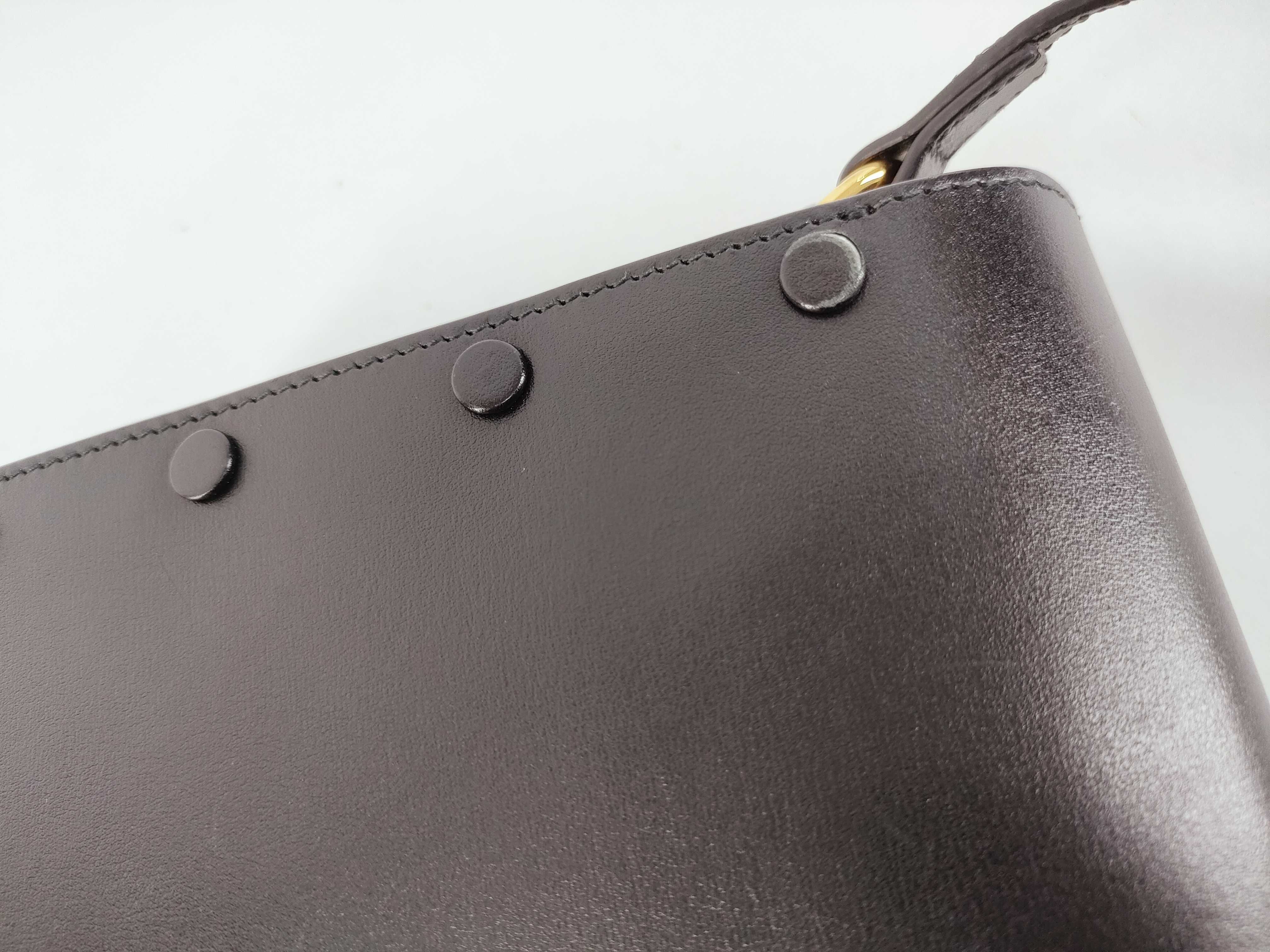 Horsebit Leather Shoulder Bag — view 13