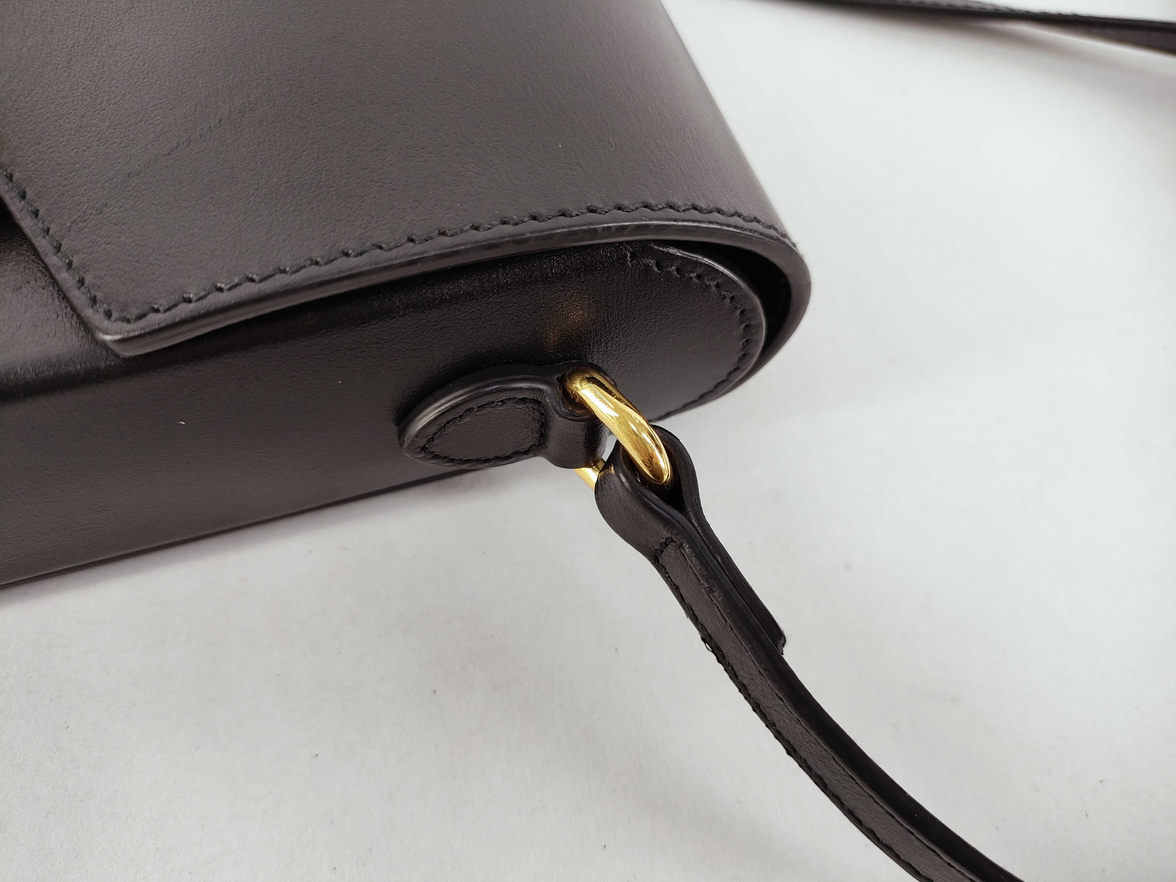 Horsebit Leather Shoulder Bag — view 5