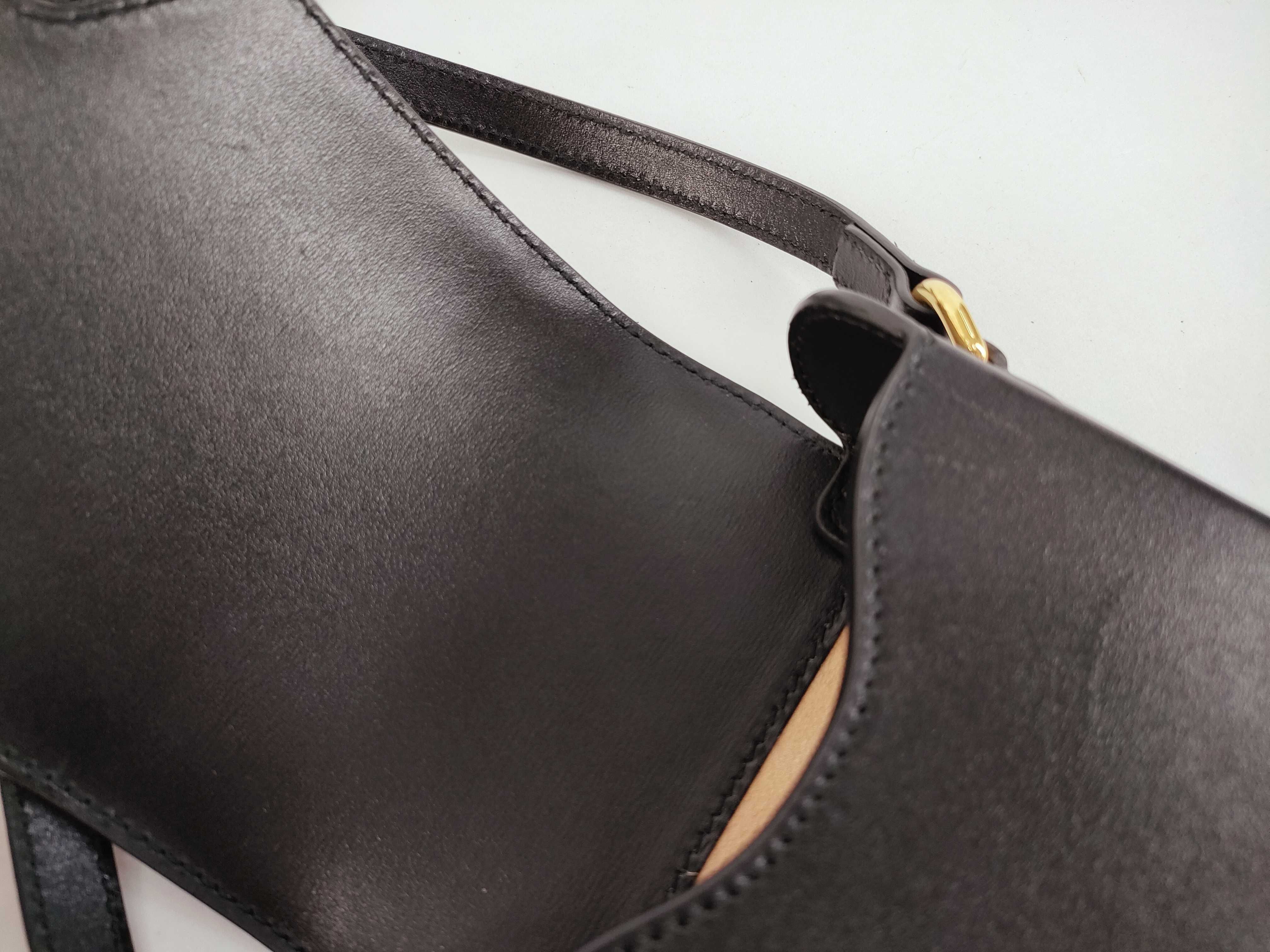 Horsebit Leather Shoulder Bag — view 9