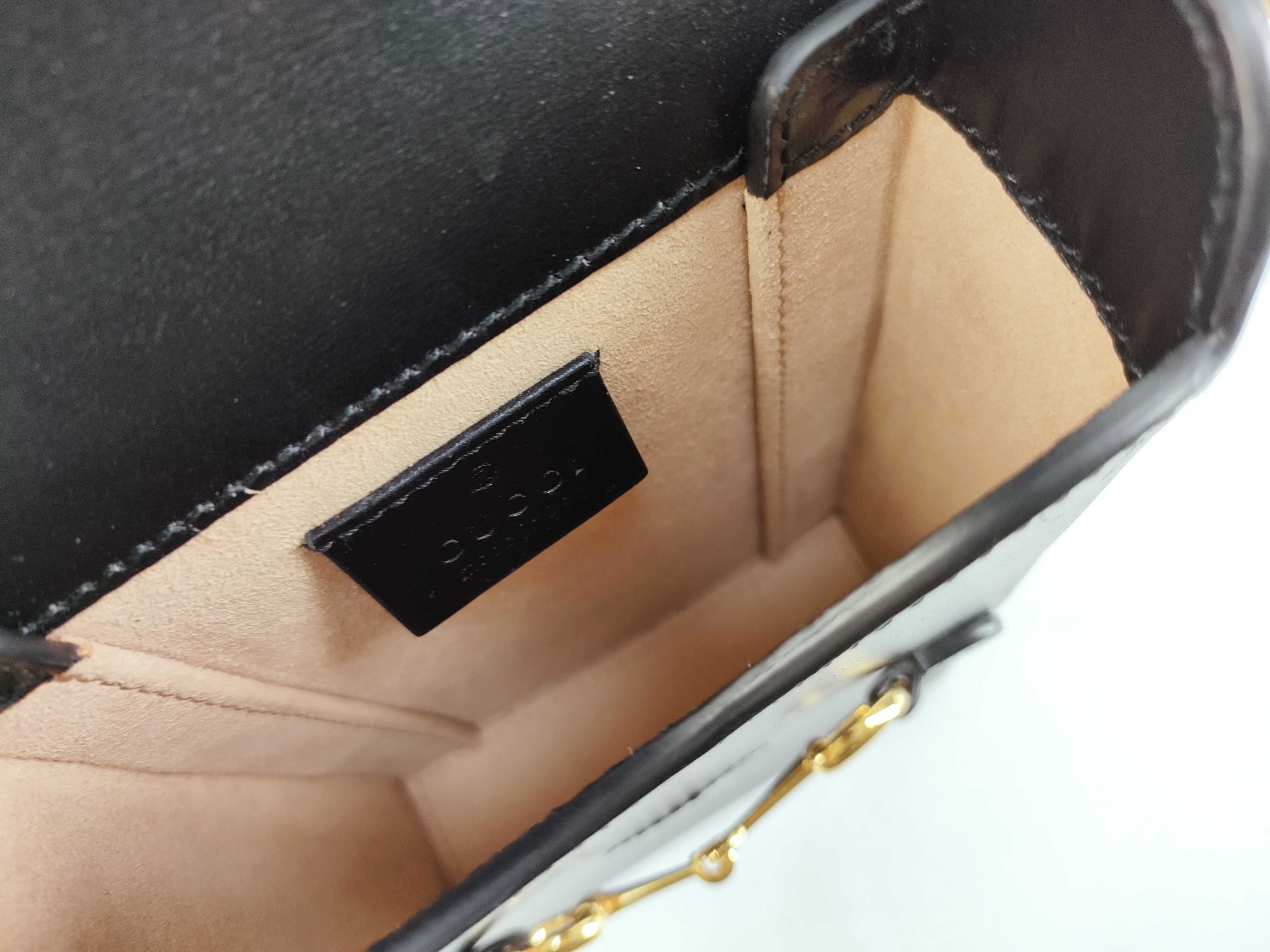 Horsebit Leather Shoulder Bag — view 10