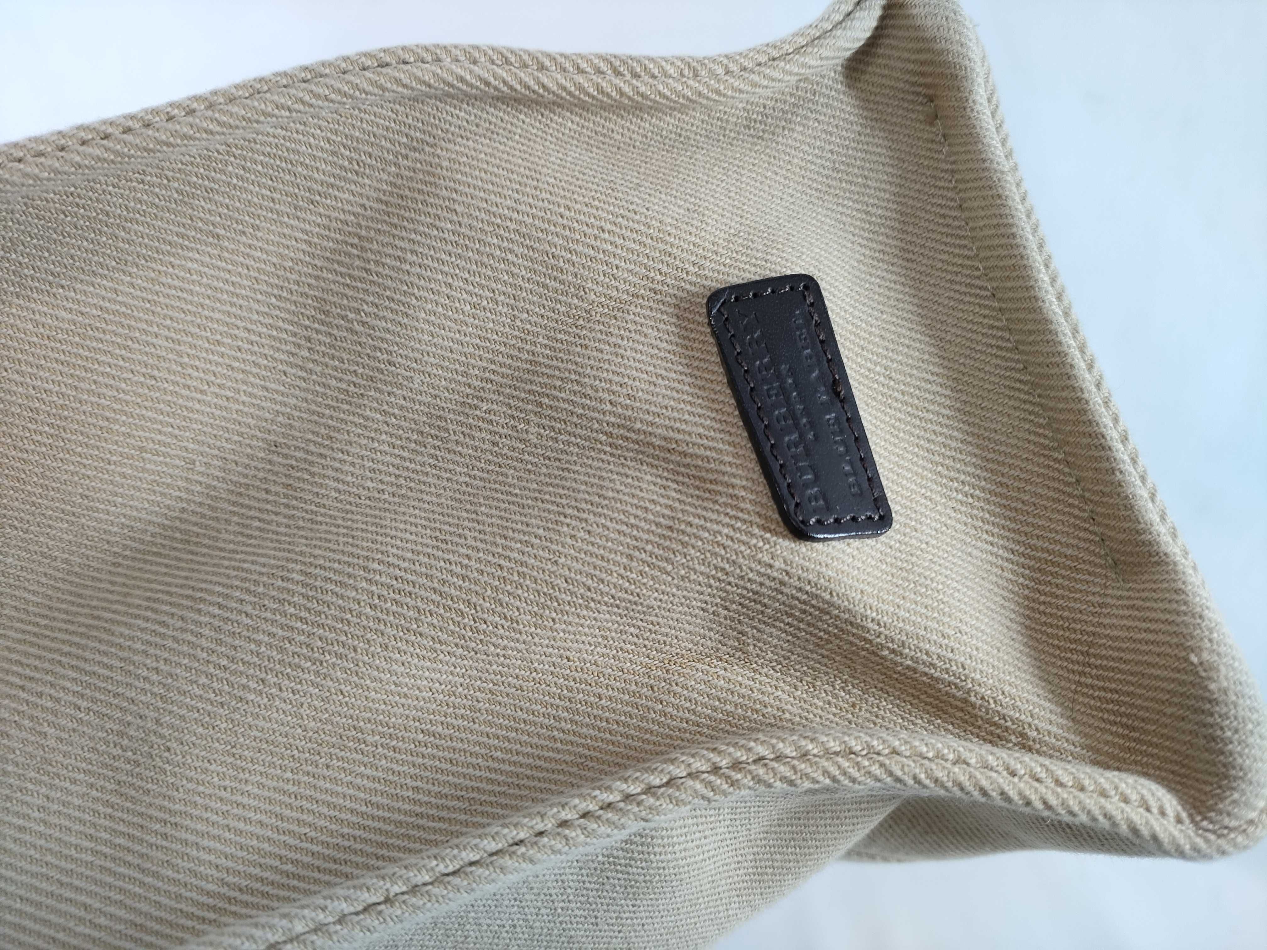Canvas Handbag in Beige Nova Check Tote Bag — view 12