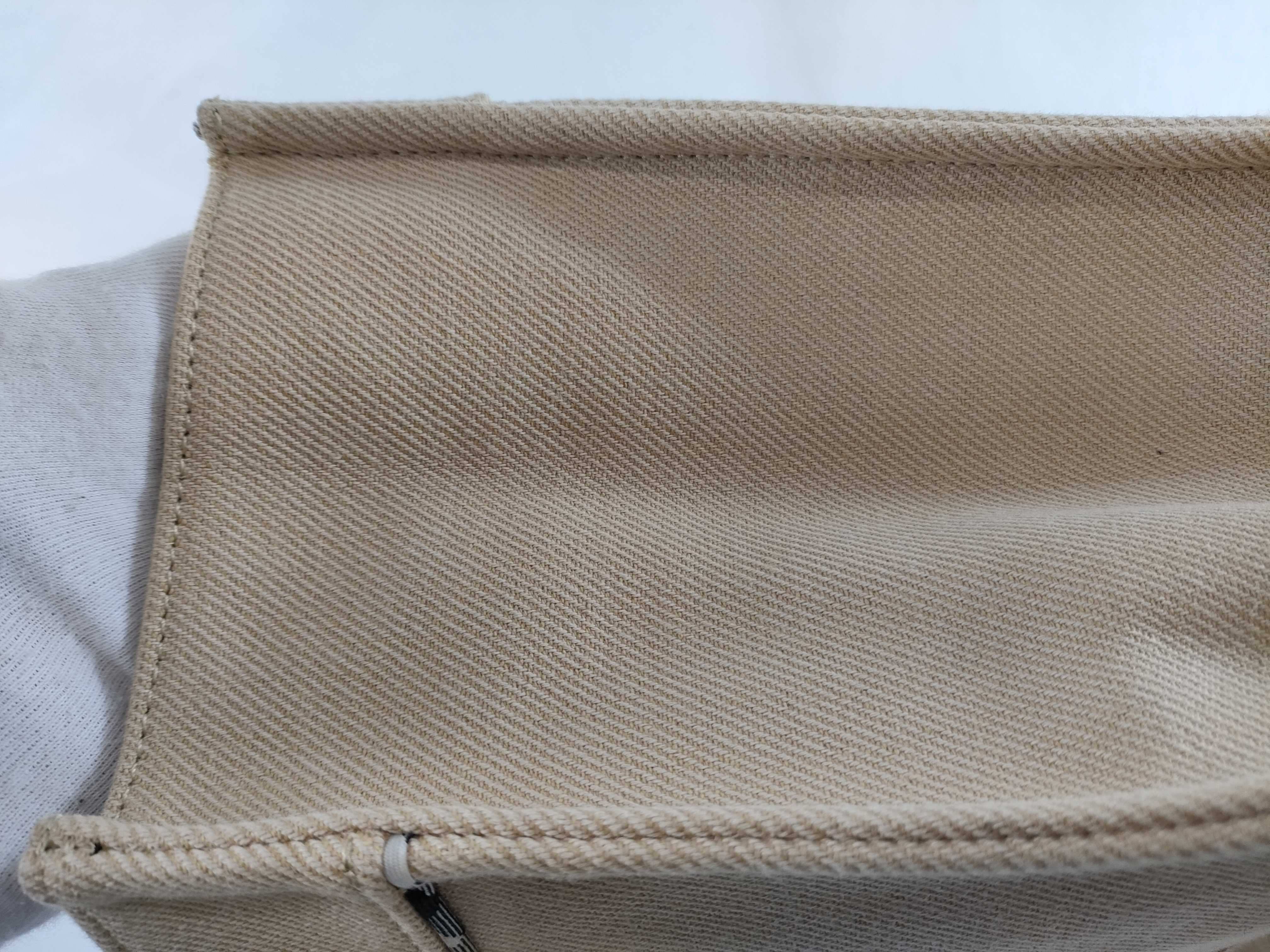 Canvas Handbag in Beige Nova Check Tote Bag — view 13
