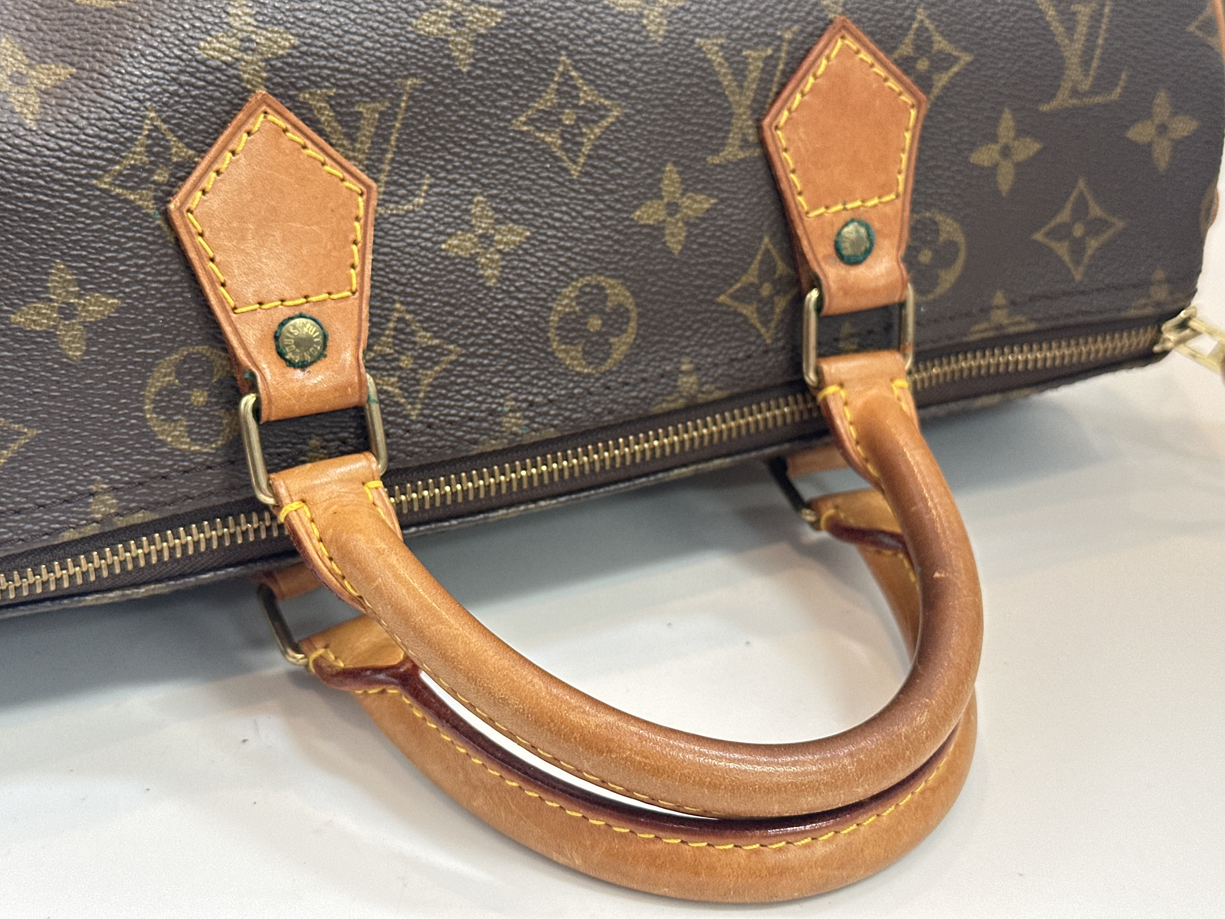 LV Monogram Speedy 30 Handbag — view 5