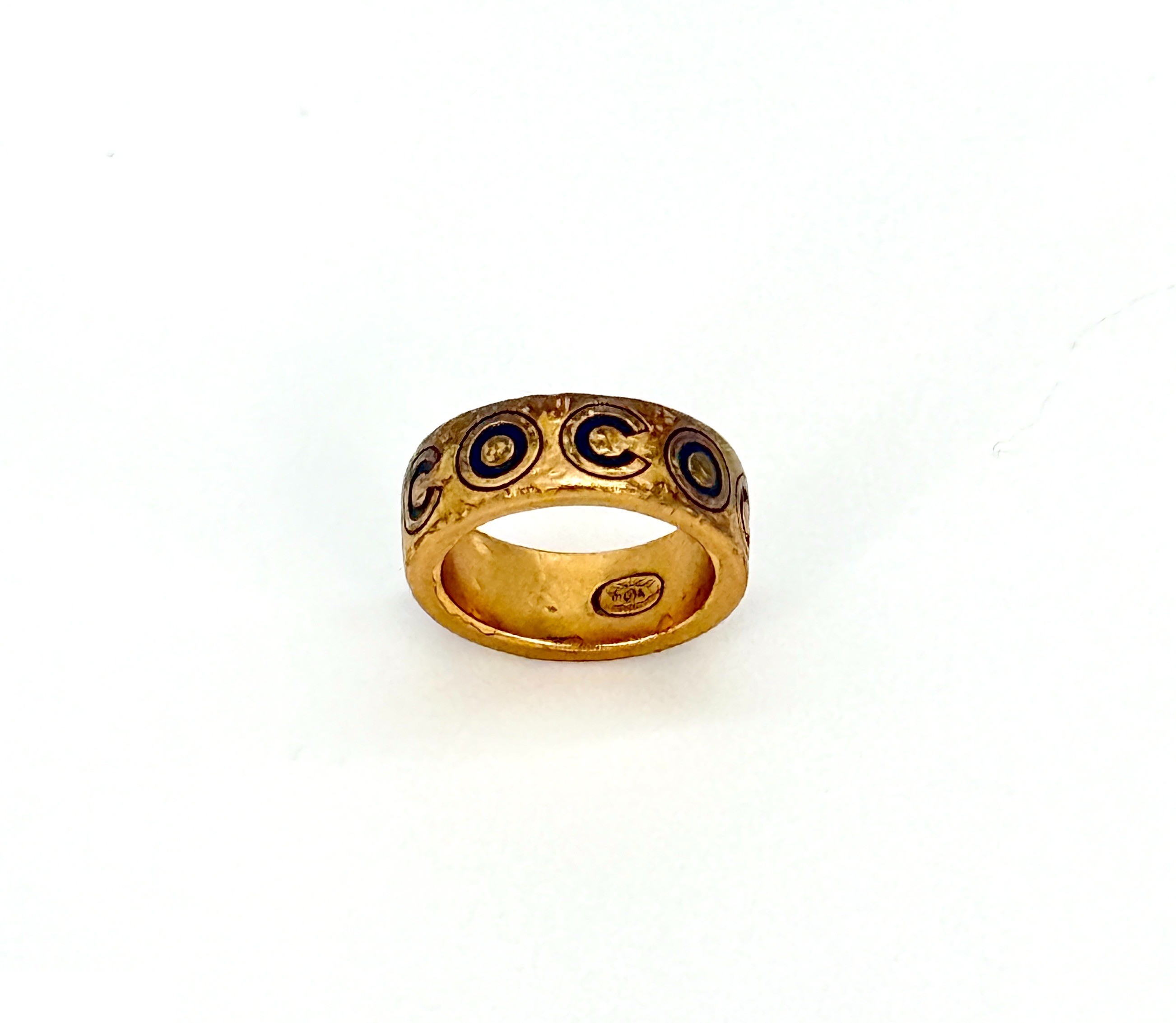 COCO Gold Ring Vintage Classic (Precious Metal) #12 01A