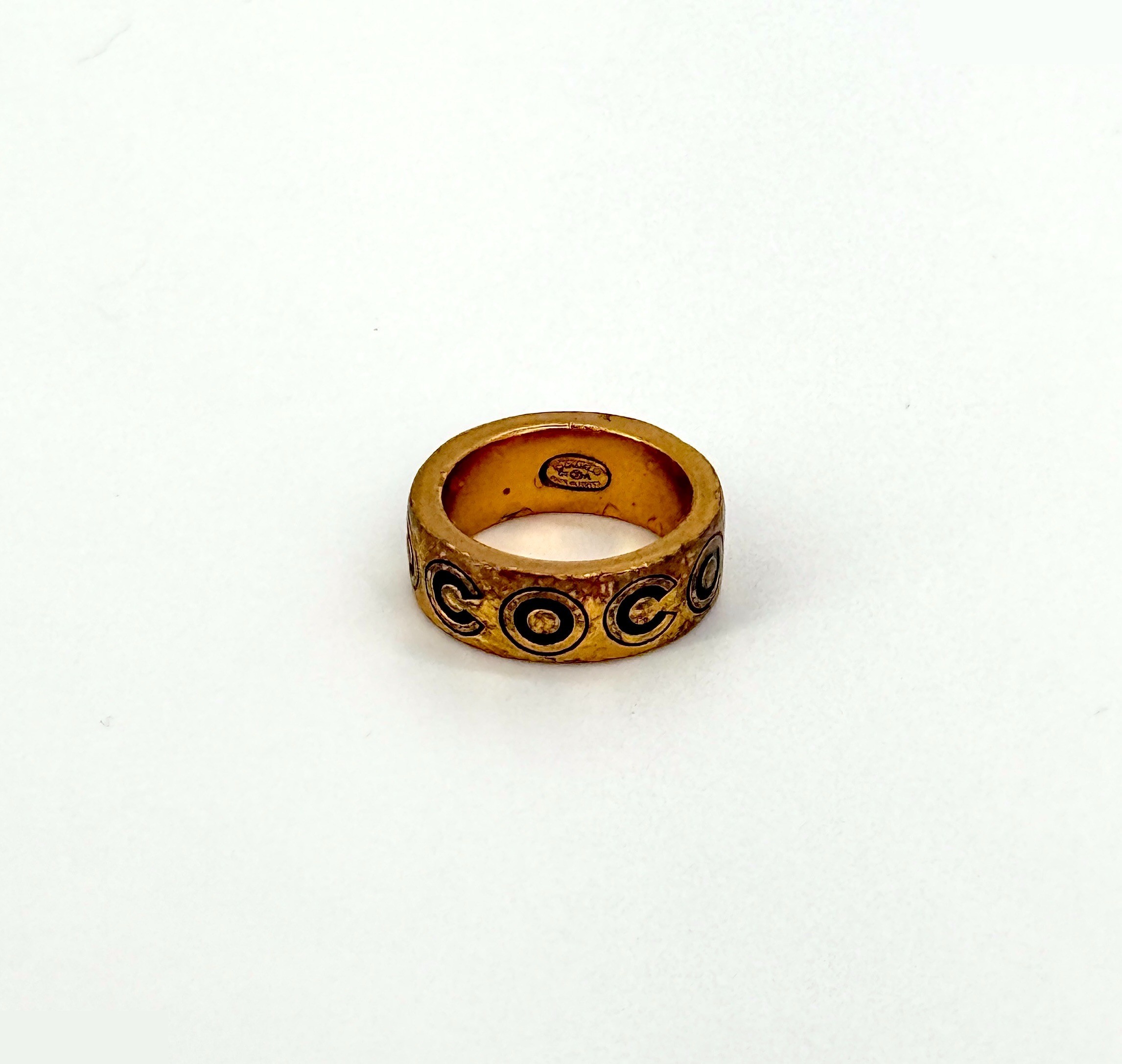 COCO Gold Ring Vintage Classic (Precious Metal) #12 01A — view 2