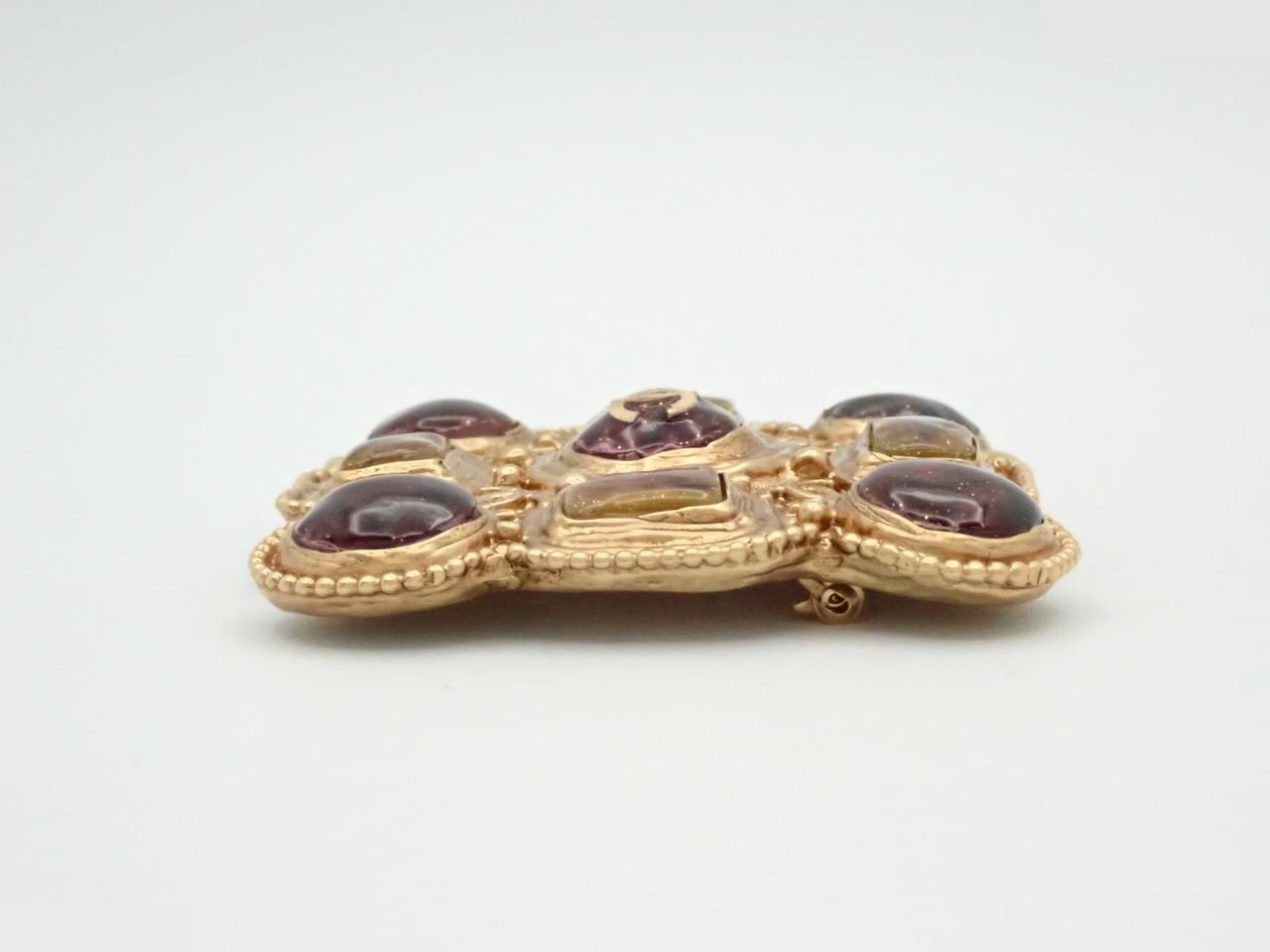 Rhinestone brooch B11A — view 3