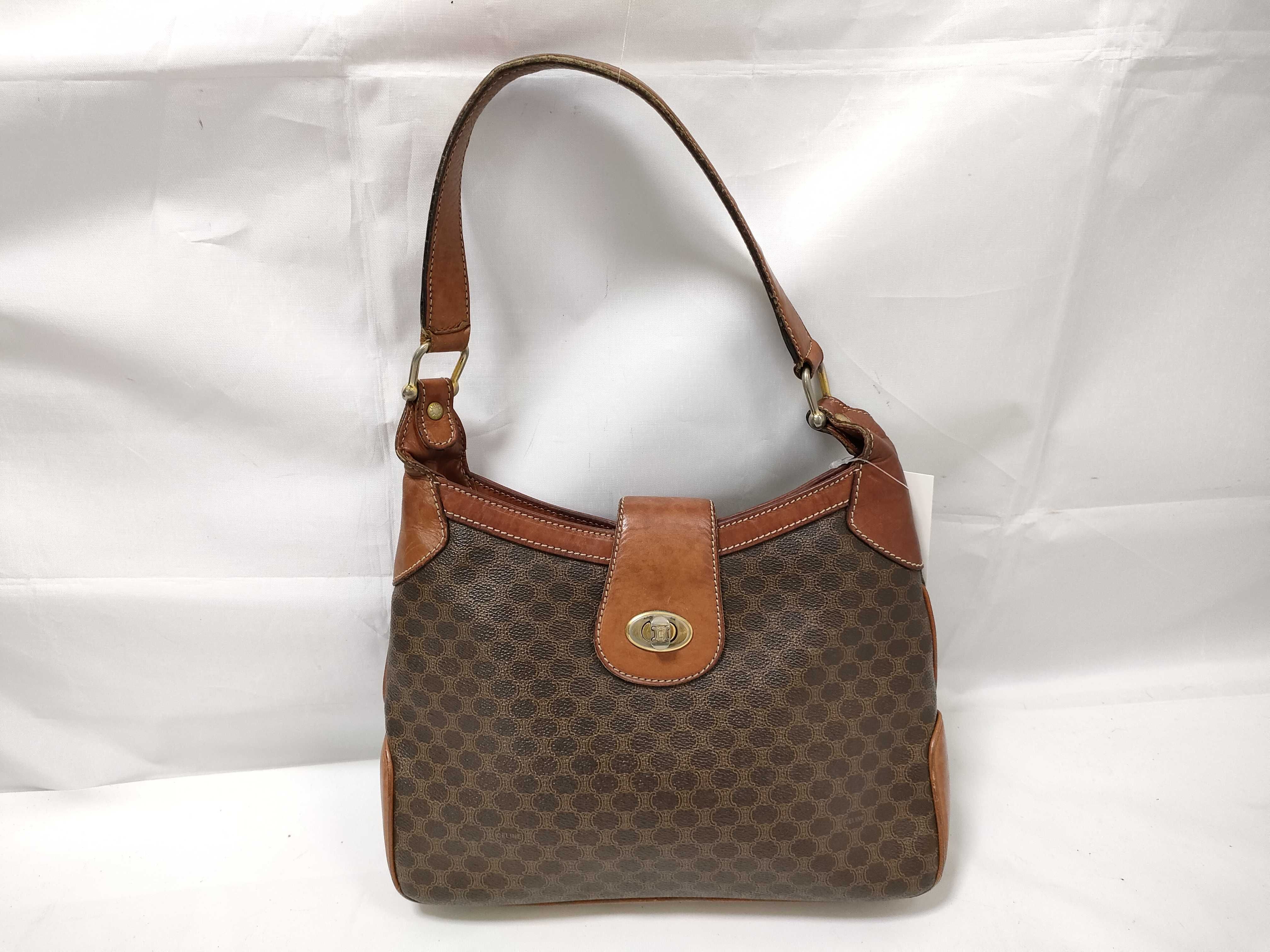 Turnlock One-Shoulder Bag