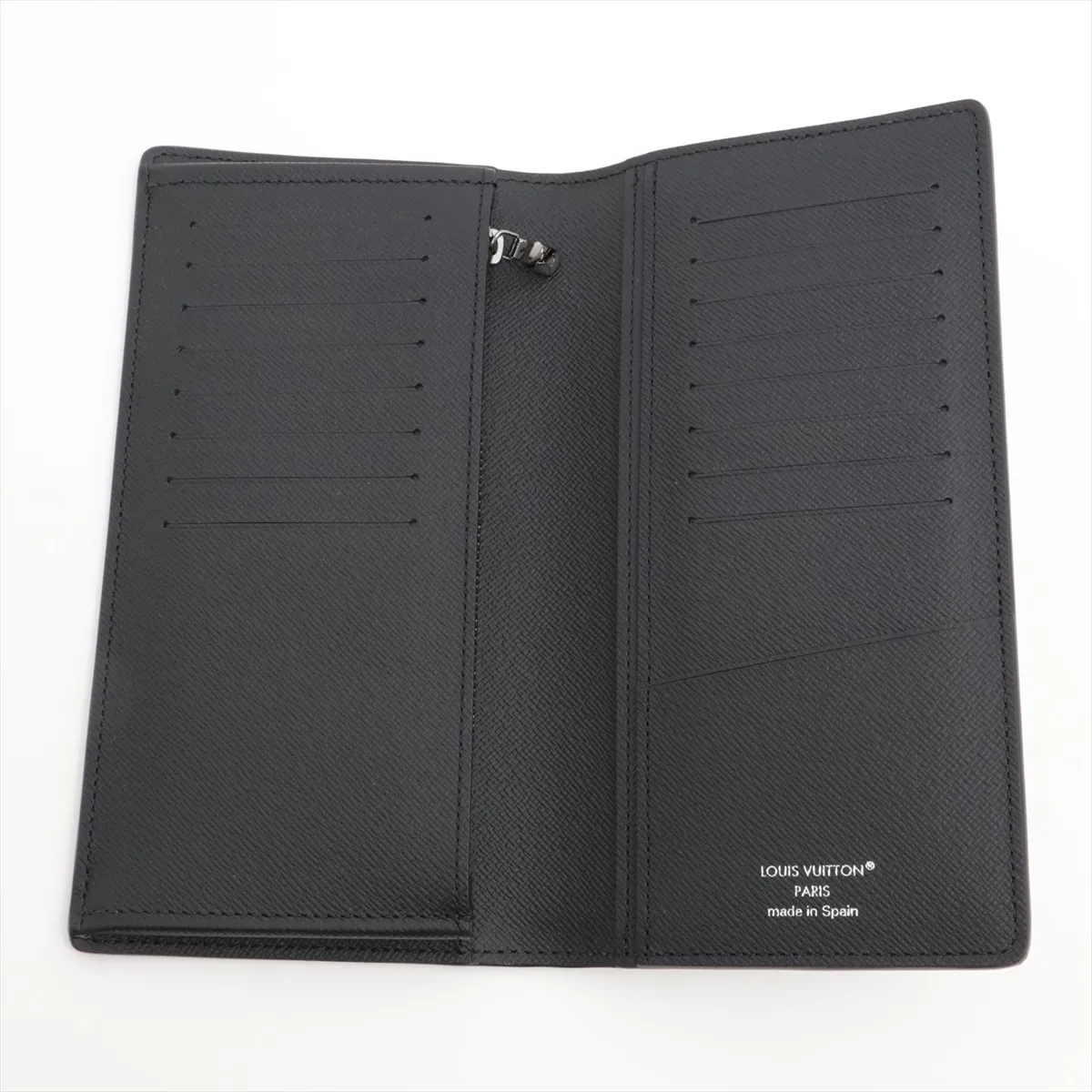 Monogram Eclipse Portefeuille Brazza M61697 Black Long Wallet (RFID detected) — view 3