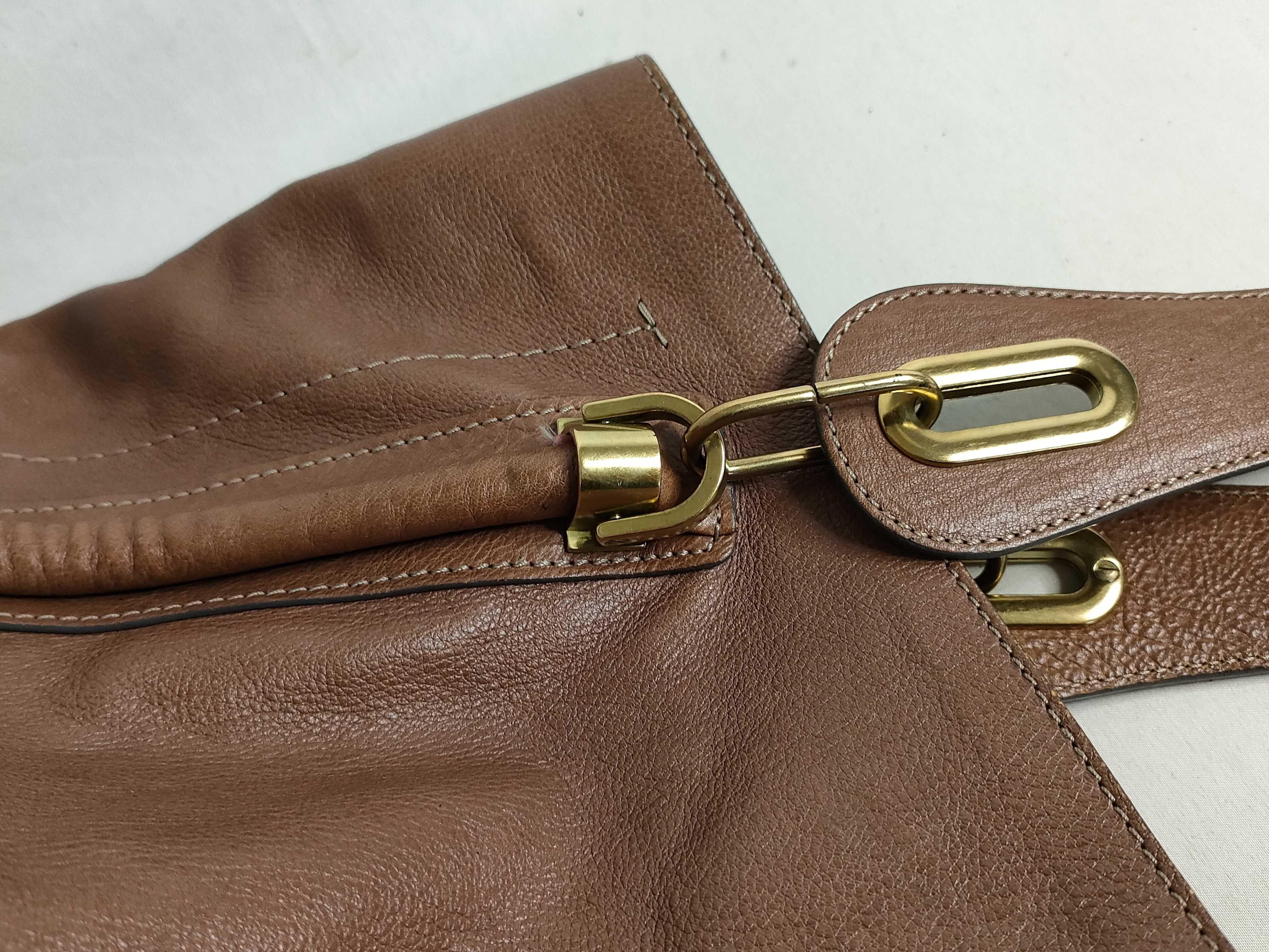 Paraty Tote Bag, Leather, Brown Tote Bag — view 5