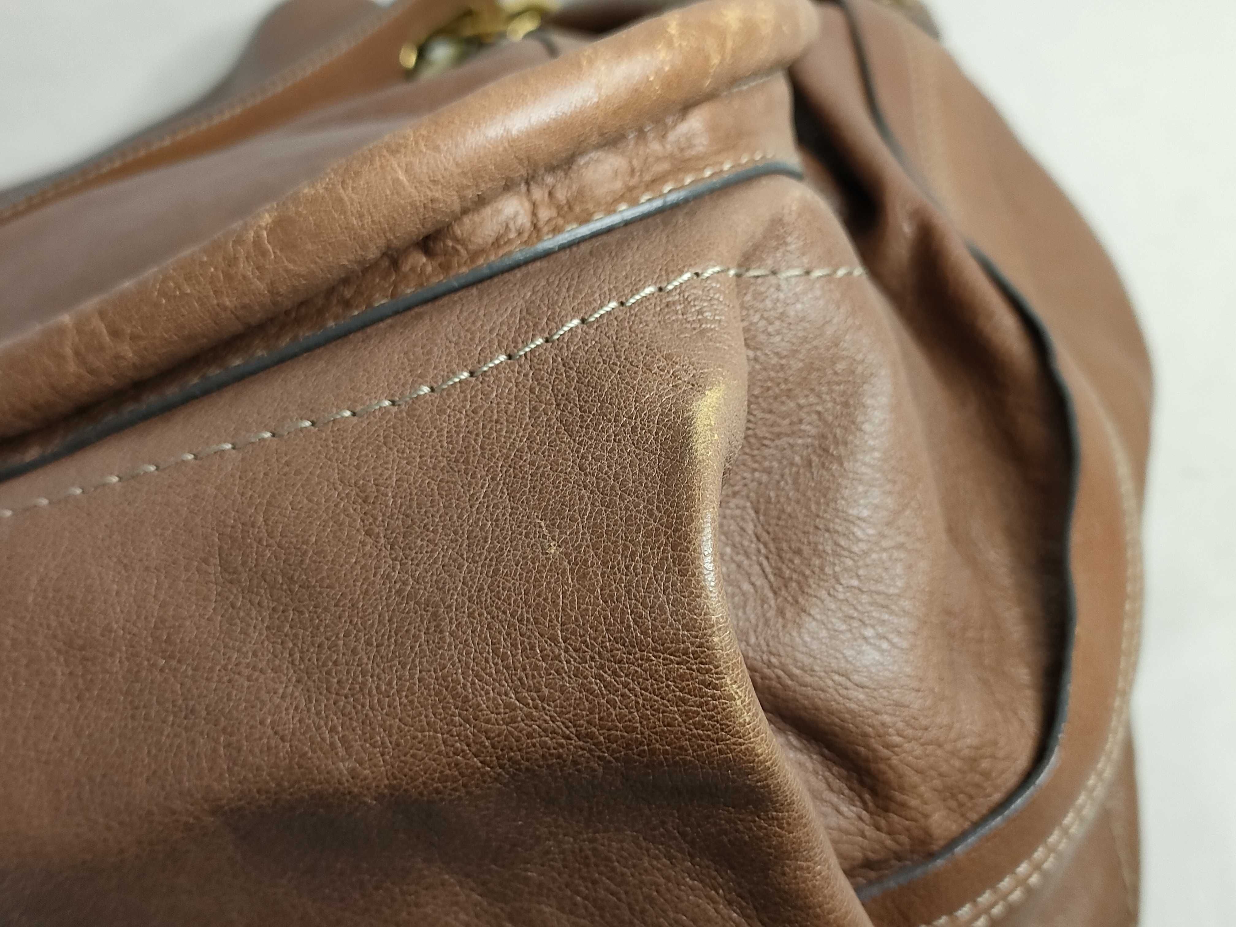 Paraty Tote Bag, Leather, Brown Tote Bag — view 6