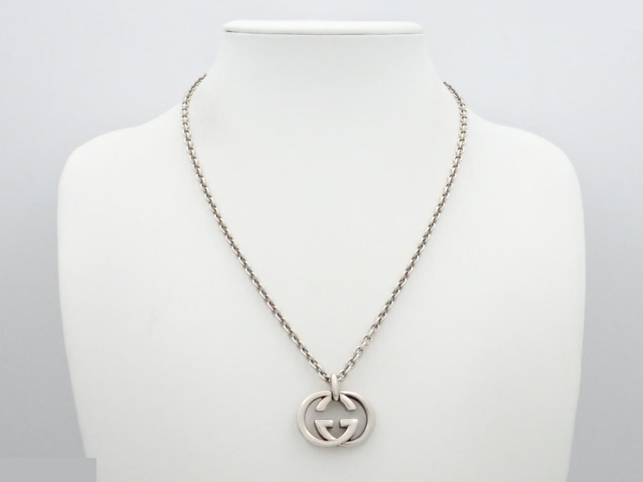 Interlocking G Necklace, SV925, 27.2g, Chain approx. 50cm — view 3