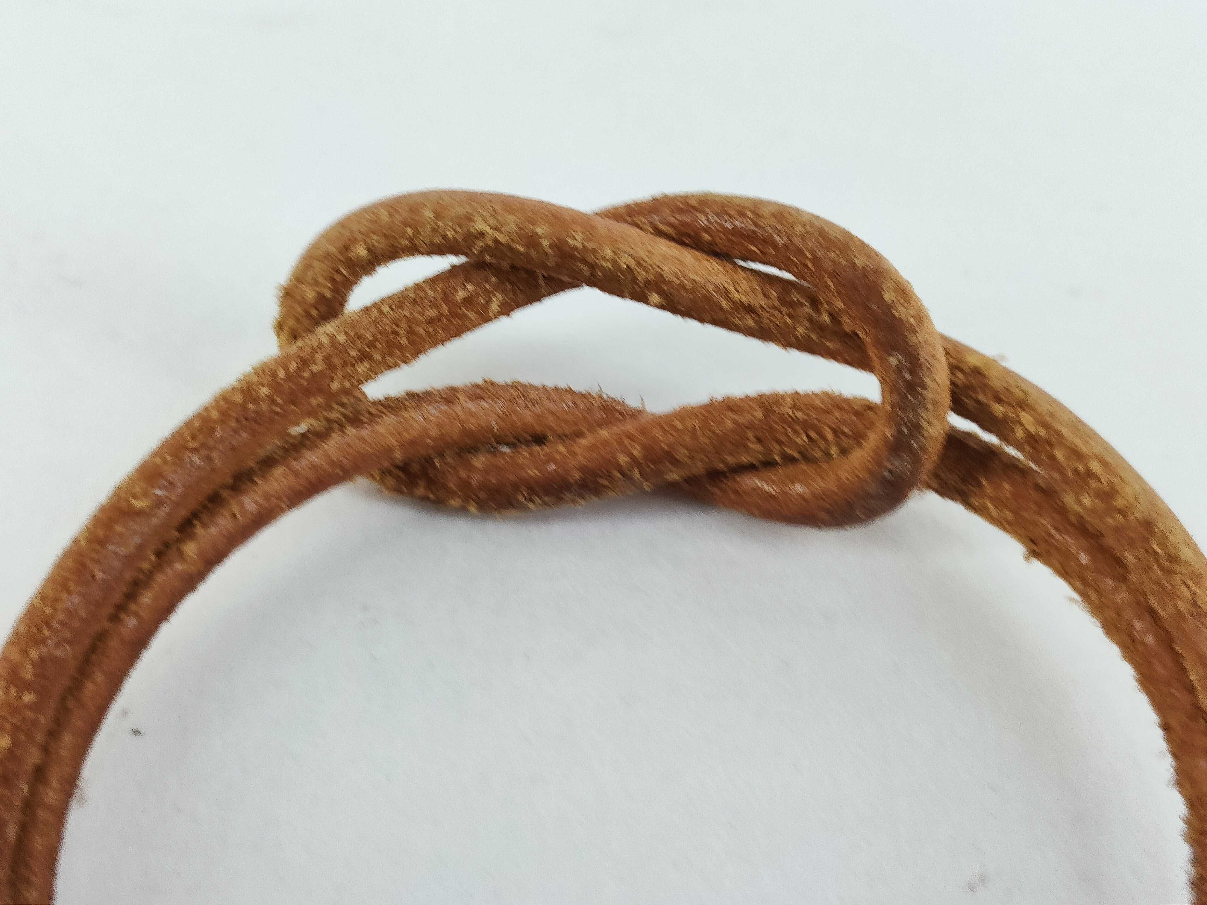 Bracelet Brown x Silver Bracelet/Bangle — view 4
