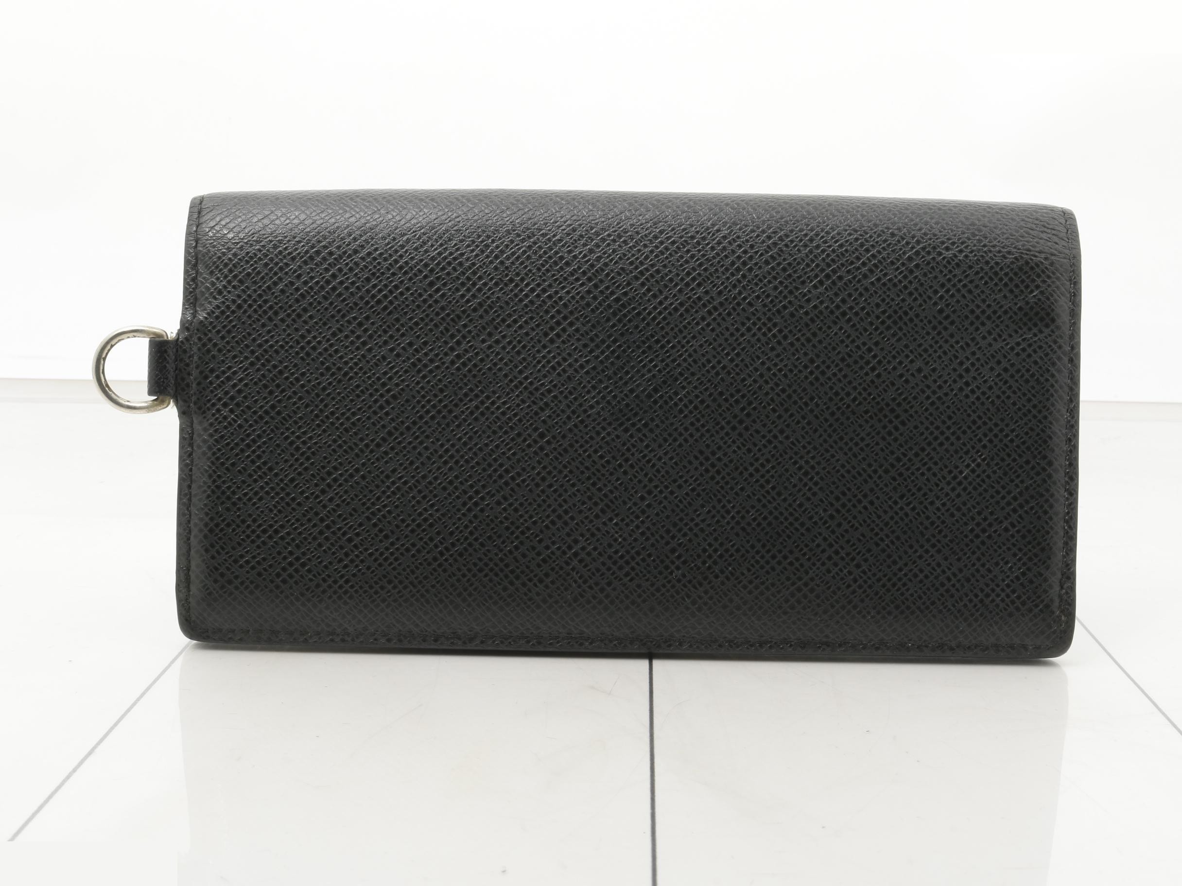Taiga Accordion Ardoise Bi-fold Long Wallet — view 2