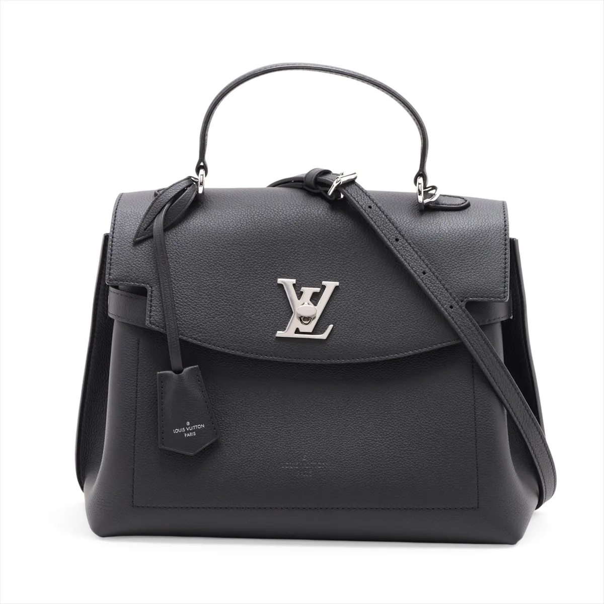 LV logo Lockme Ever MM M51395 AR3169 Black RFID responsive