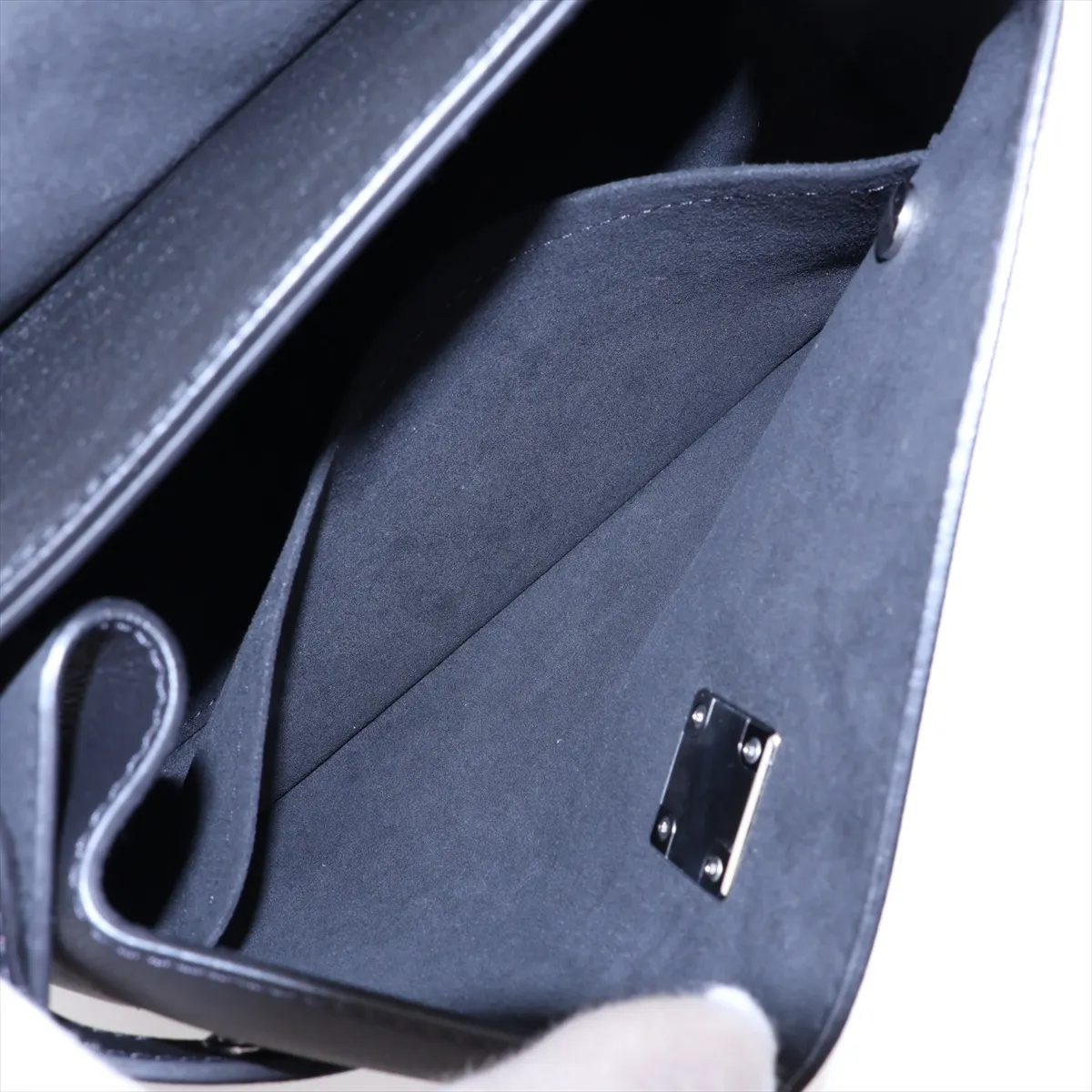 LV logo Lockme Ever MM M51395 AR3169 Black RFID responsive — view 9