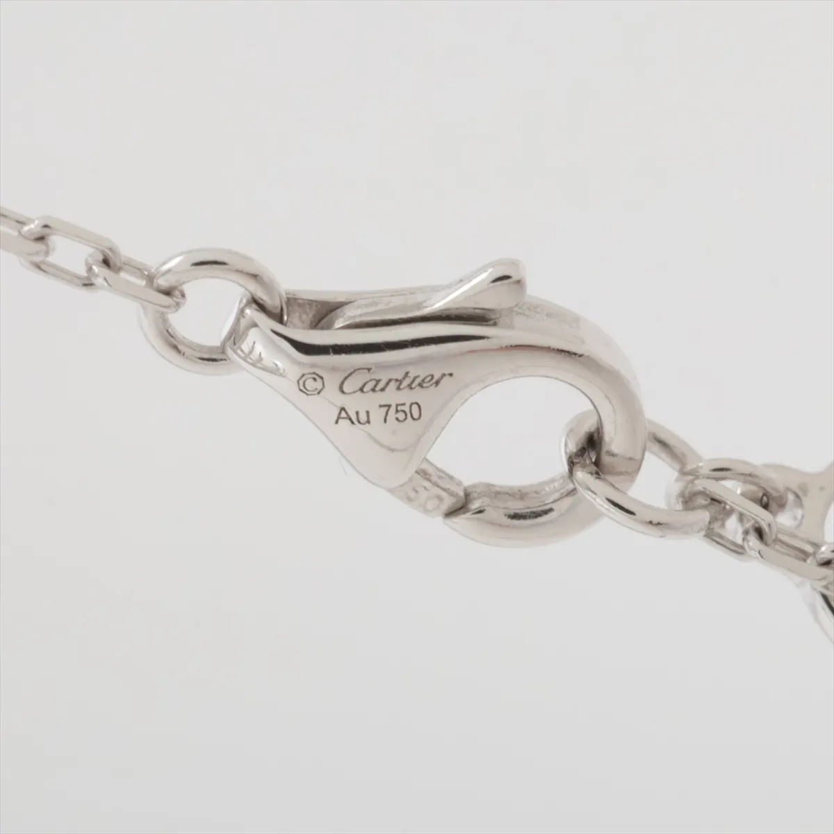 Damour SM Diamond Necklace 750 (WG) 3.1g GPM220 — view 4