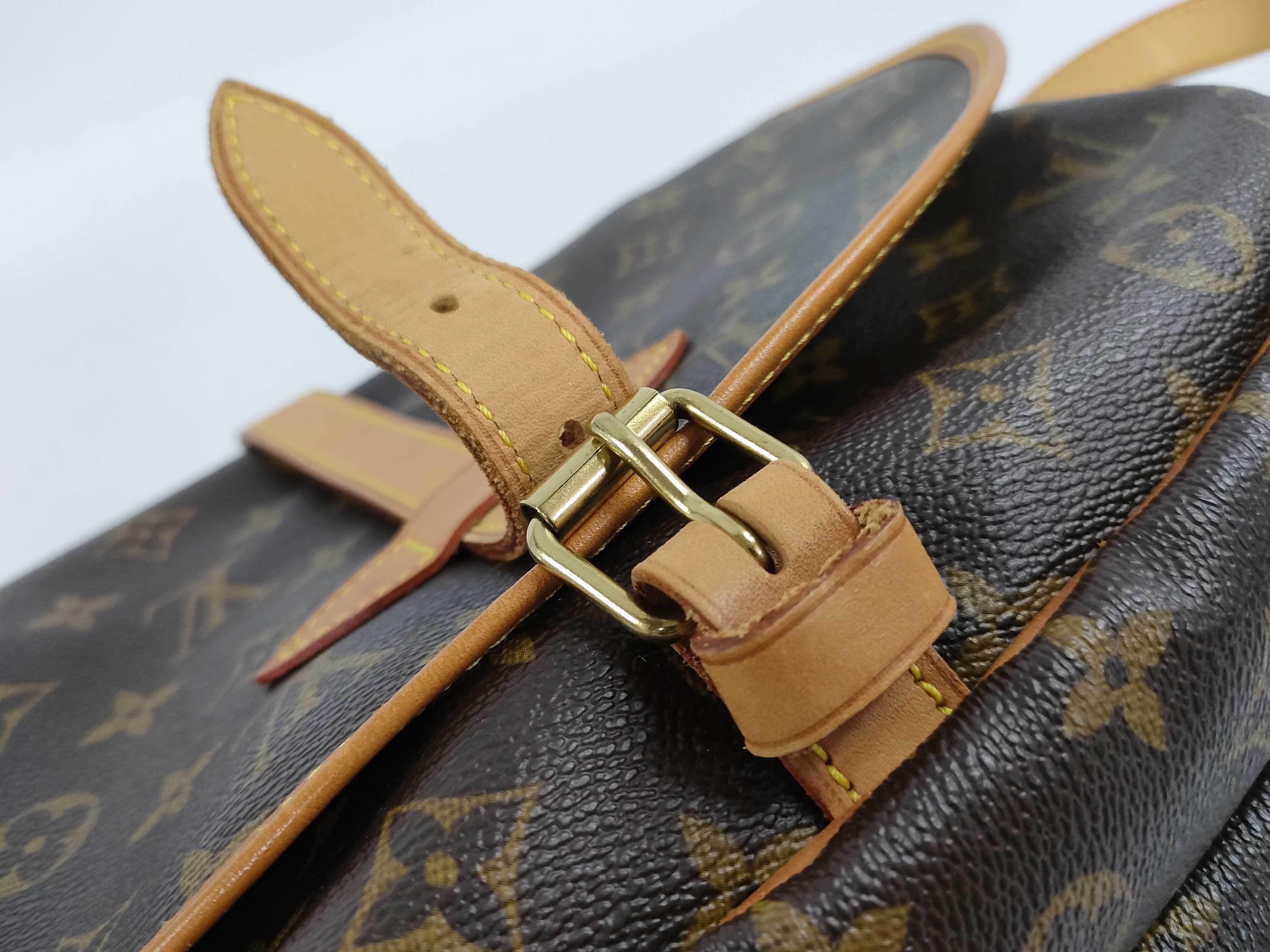 Monogram Louis Vuitton Monogram M42256 Saumur 30 Shoulder Bag — view 14