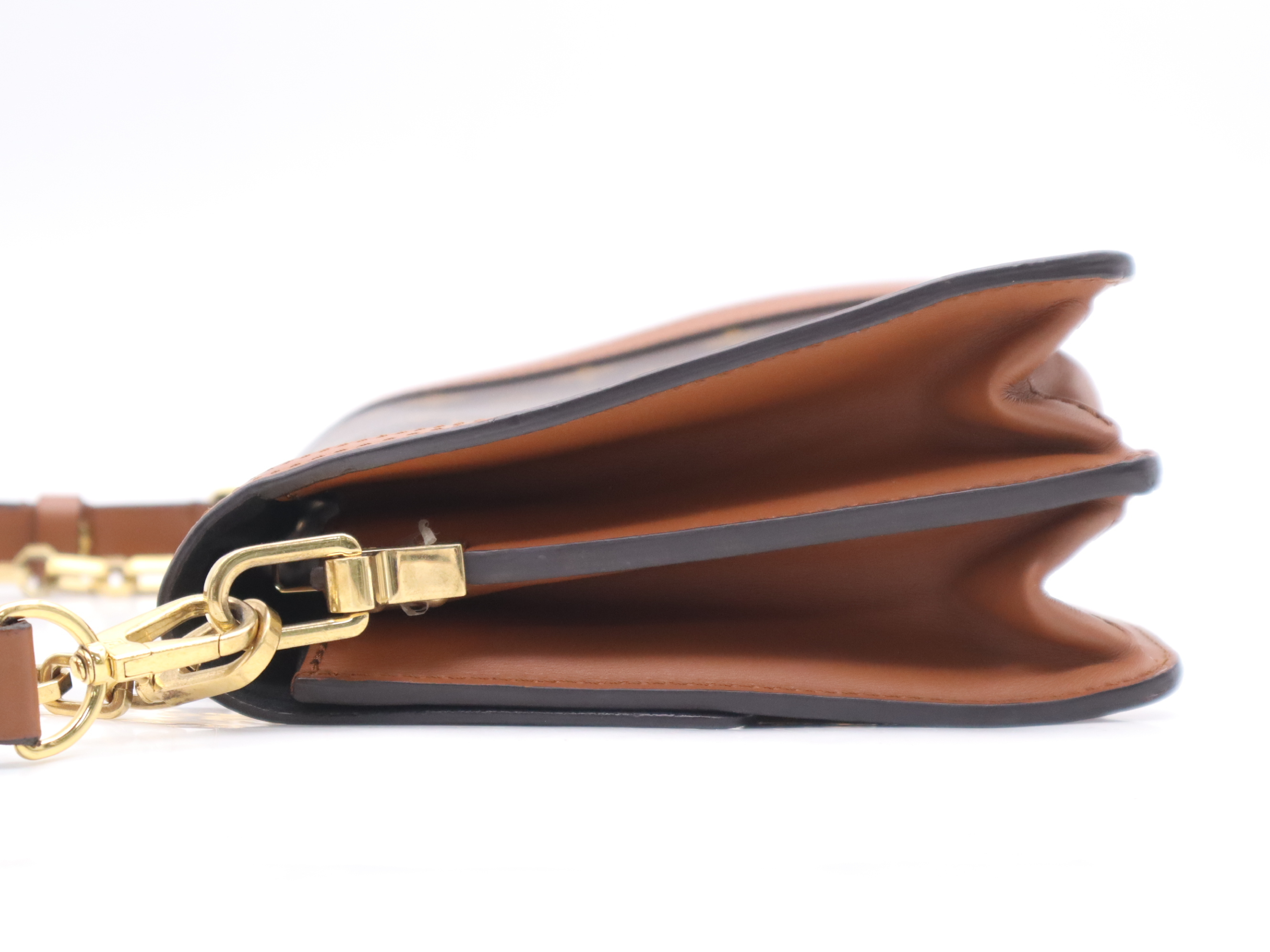 M45959 Monogram & Monogram Reverse Canvas Dauphine MINI Shoulder Bag with 2 Shoulder Straps — view 3