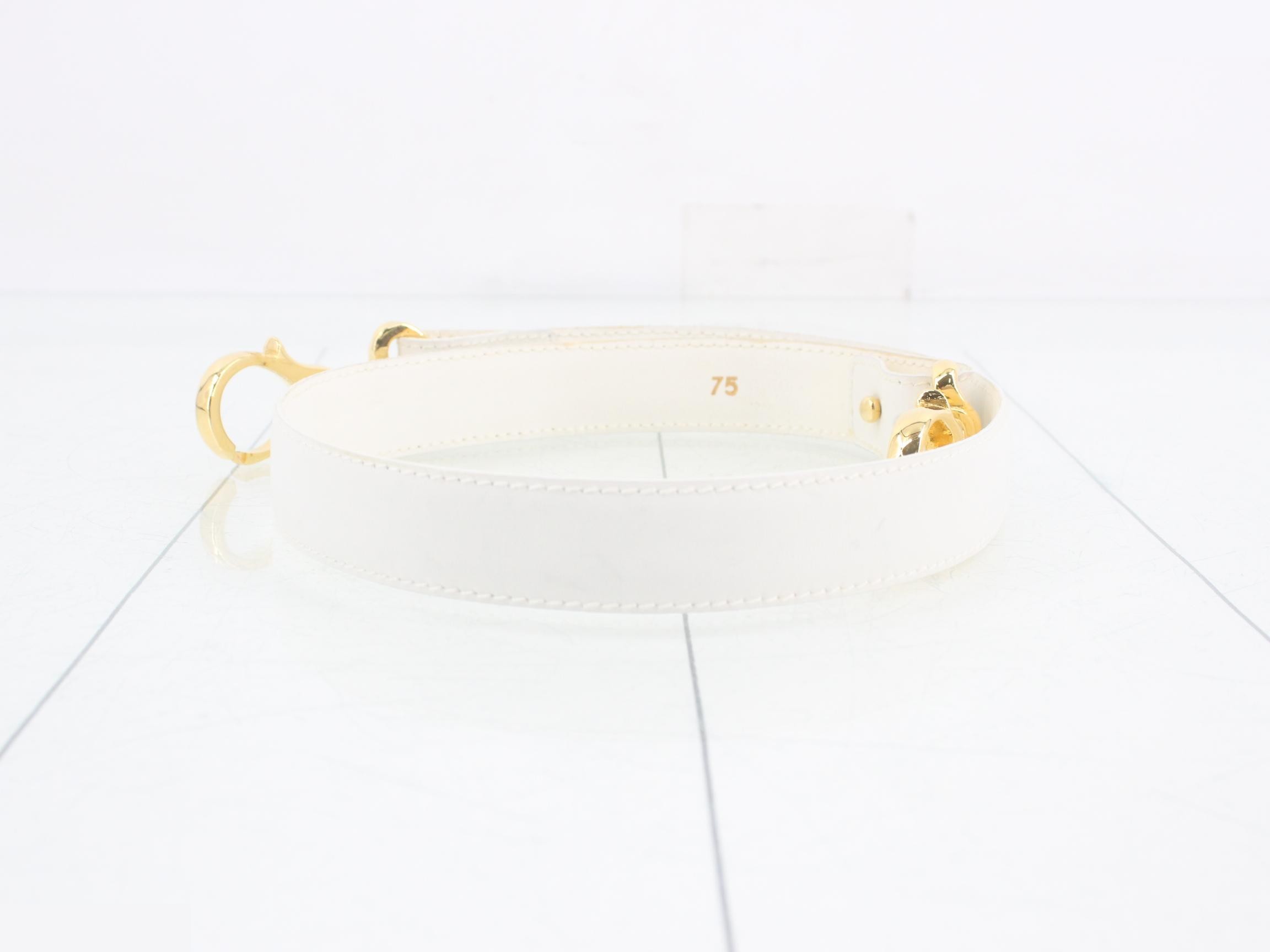Clip Design GP Calfskin Belt #75 M07 (with box) — view 2