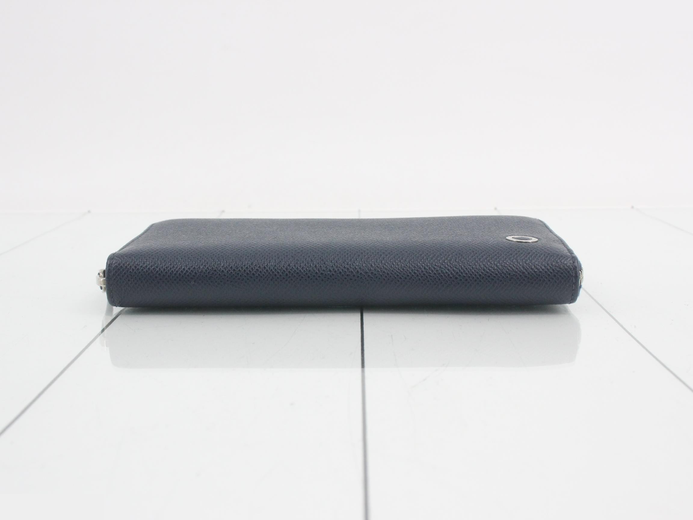 282588 Bulgari Round Zipper Long Wallet — view 3