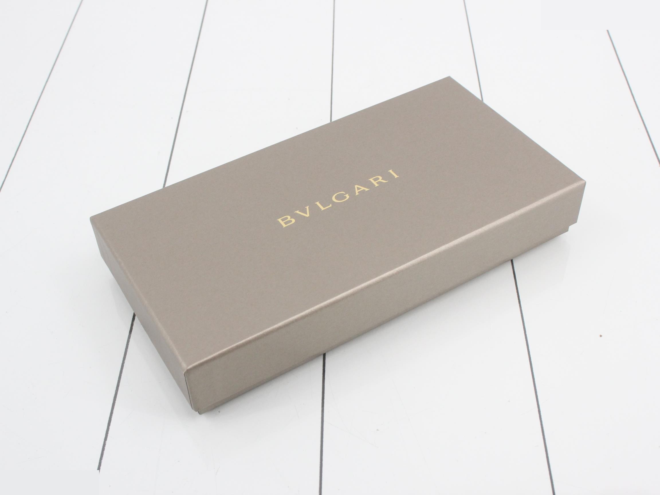 282588 Bulgari Round Zipper Long Wallet — view 5