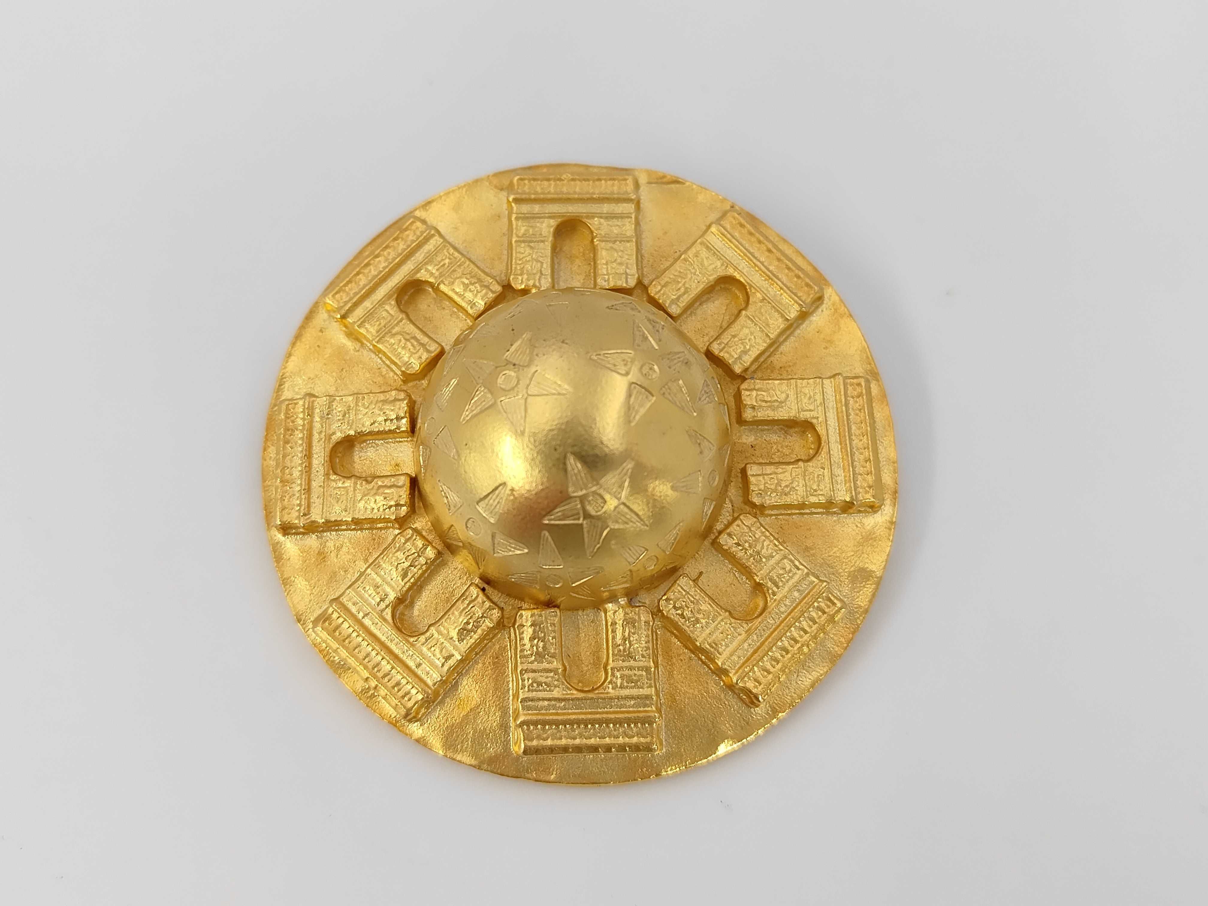 Star Ball Arc de Triomphe Brooch