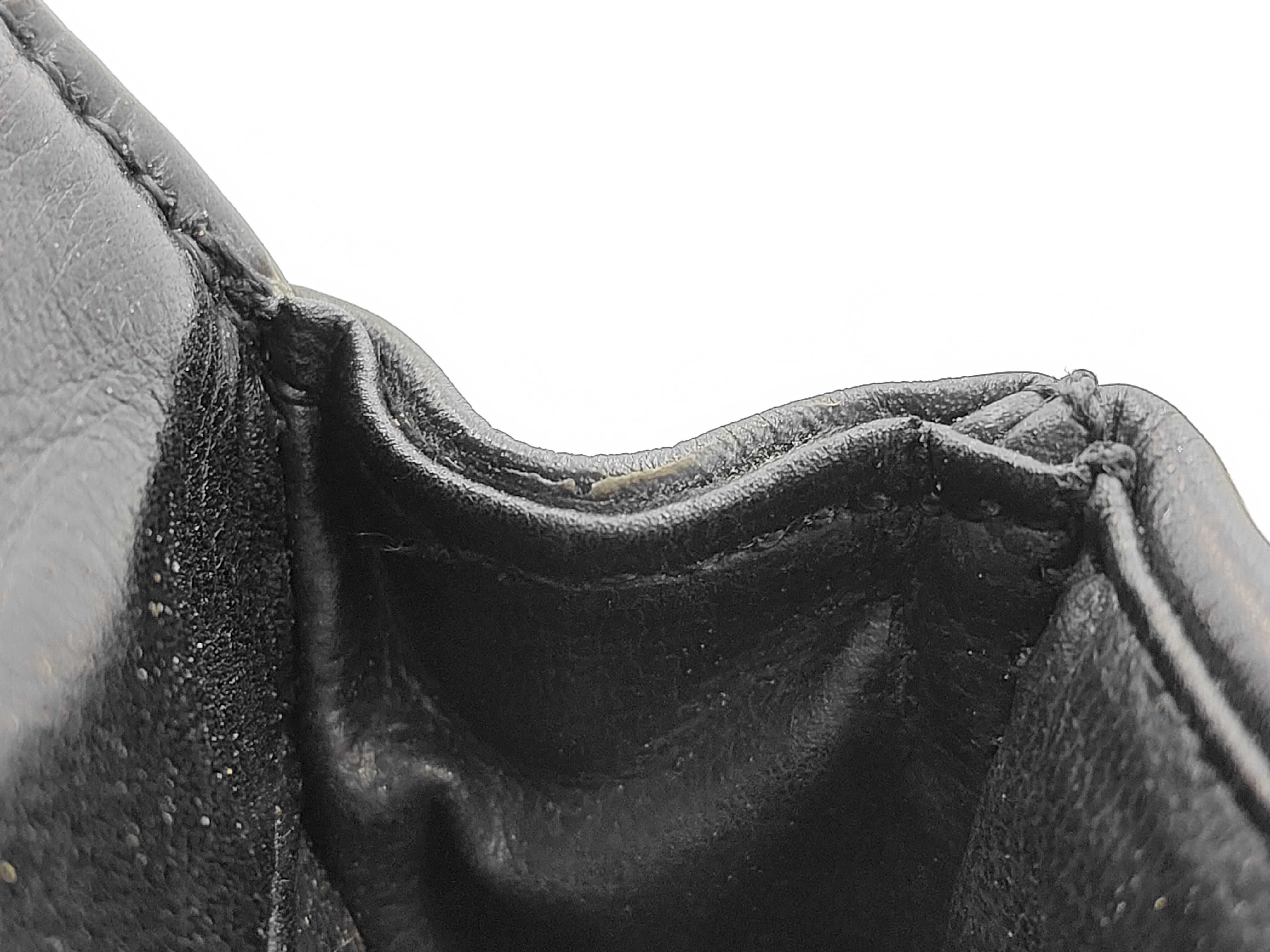 Matelassé Coco Mark Chain Waist Bag, Black — view 9