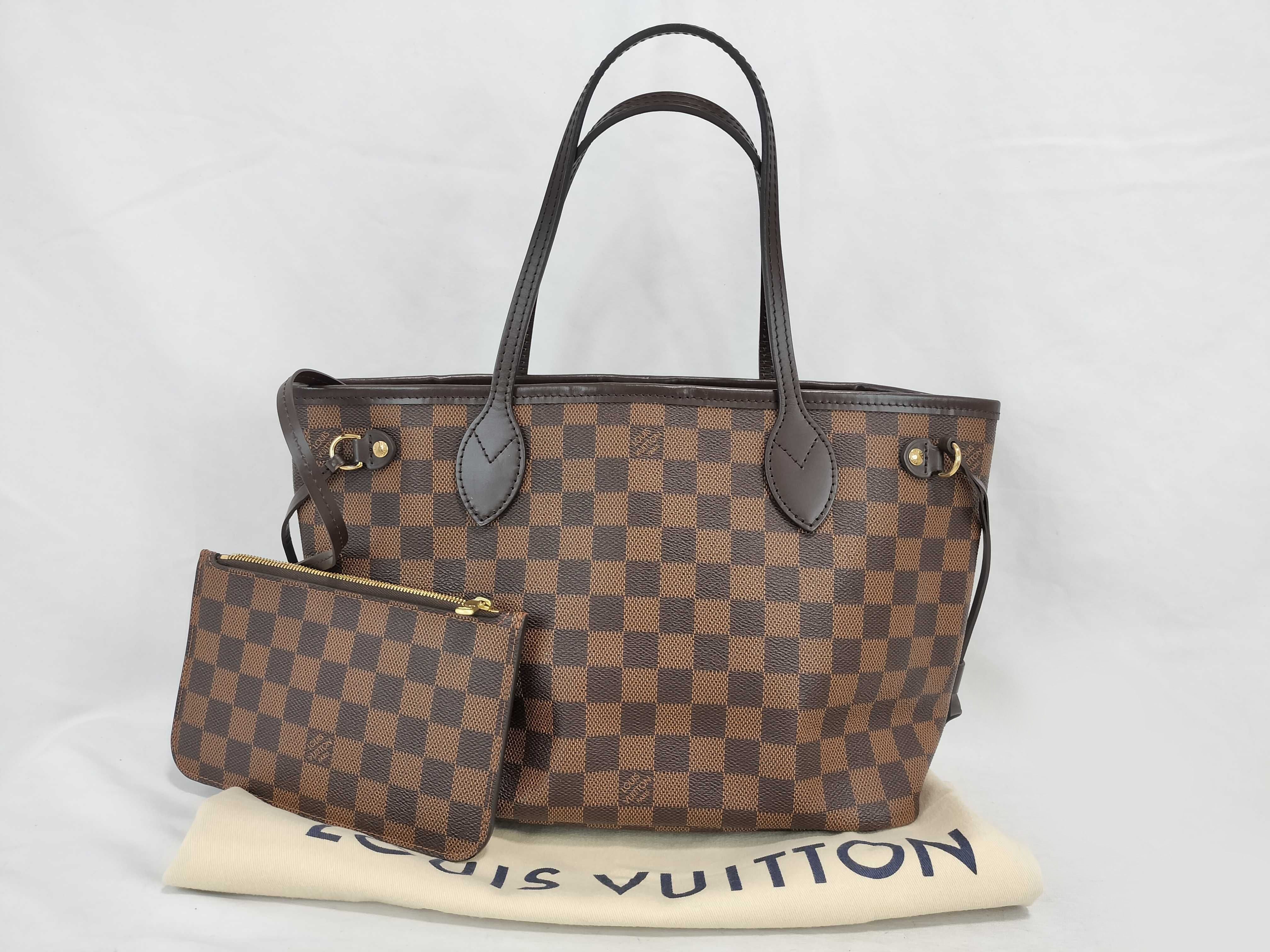Damier LV Damier Neverfull PM Tote Bag