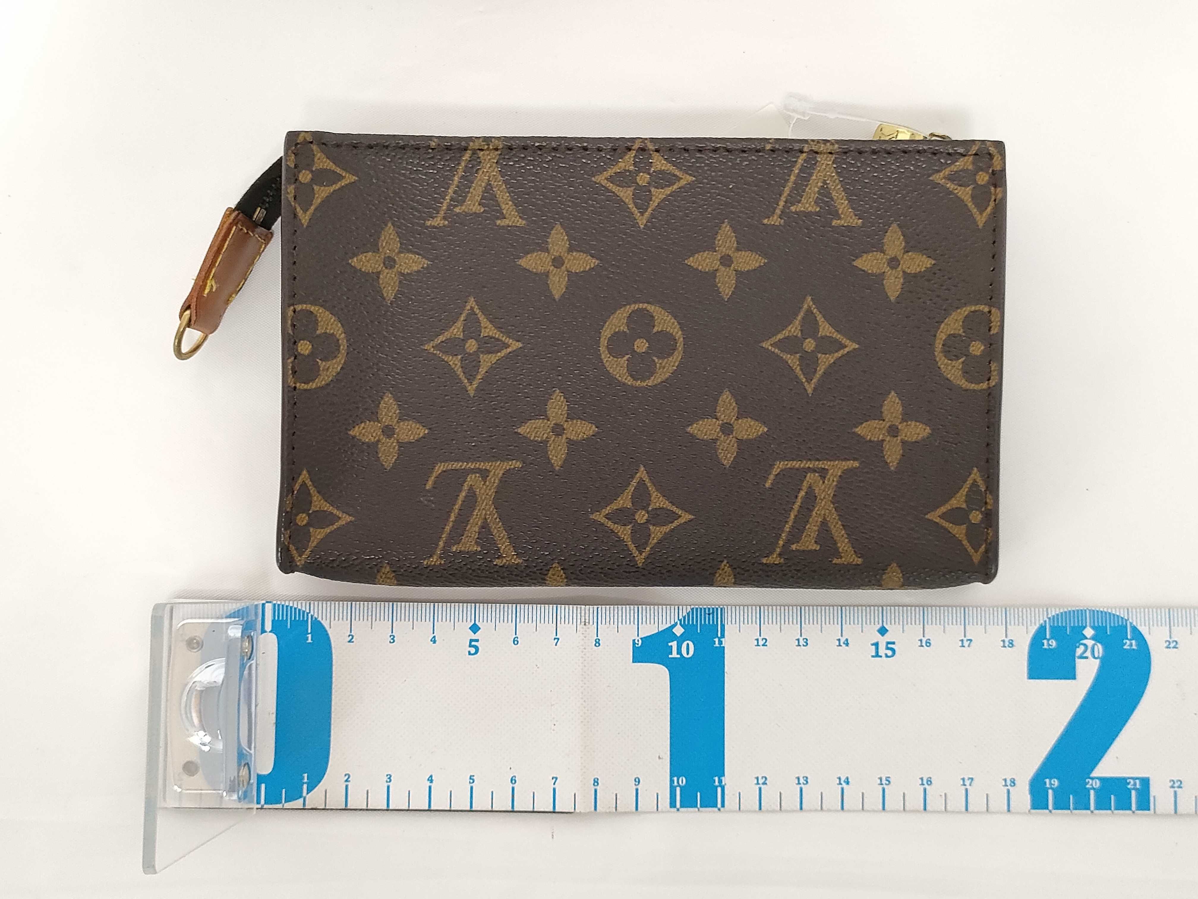 Monogram Zip Pouch — view 2