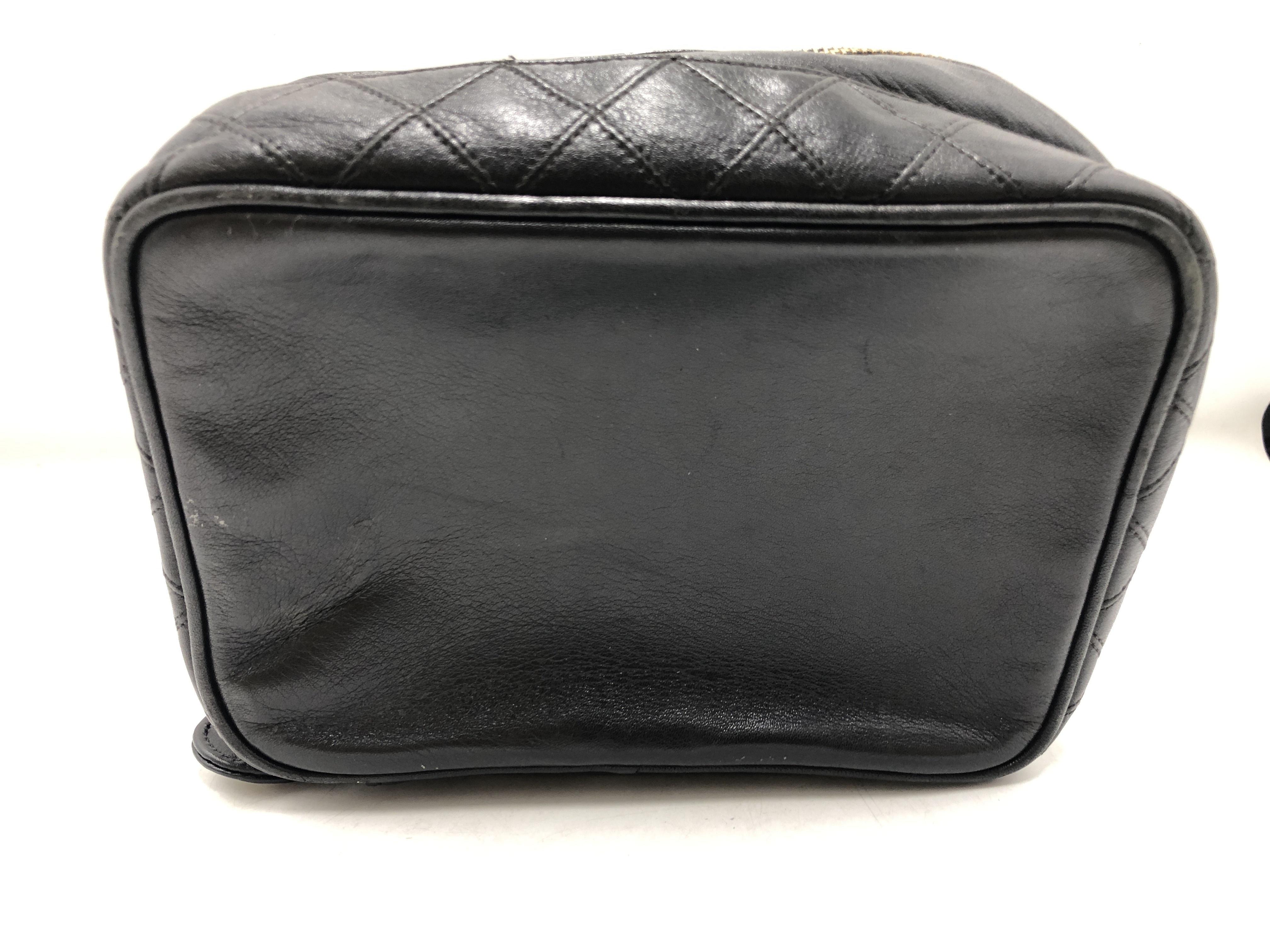 Bicolore Vanity Bag, Black Lambskin, 1731285, with original seal. — view 5