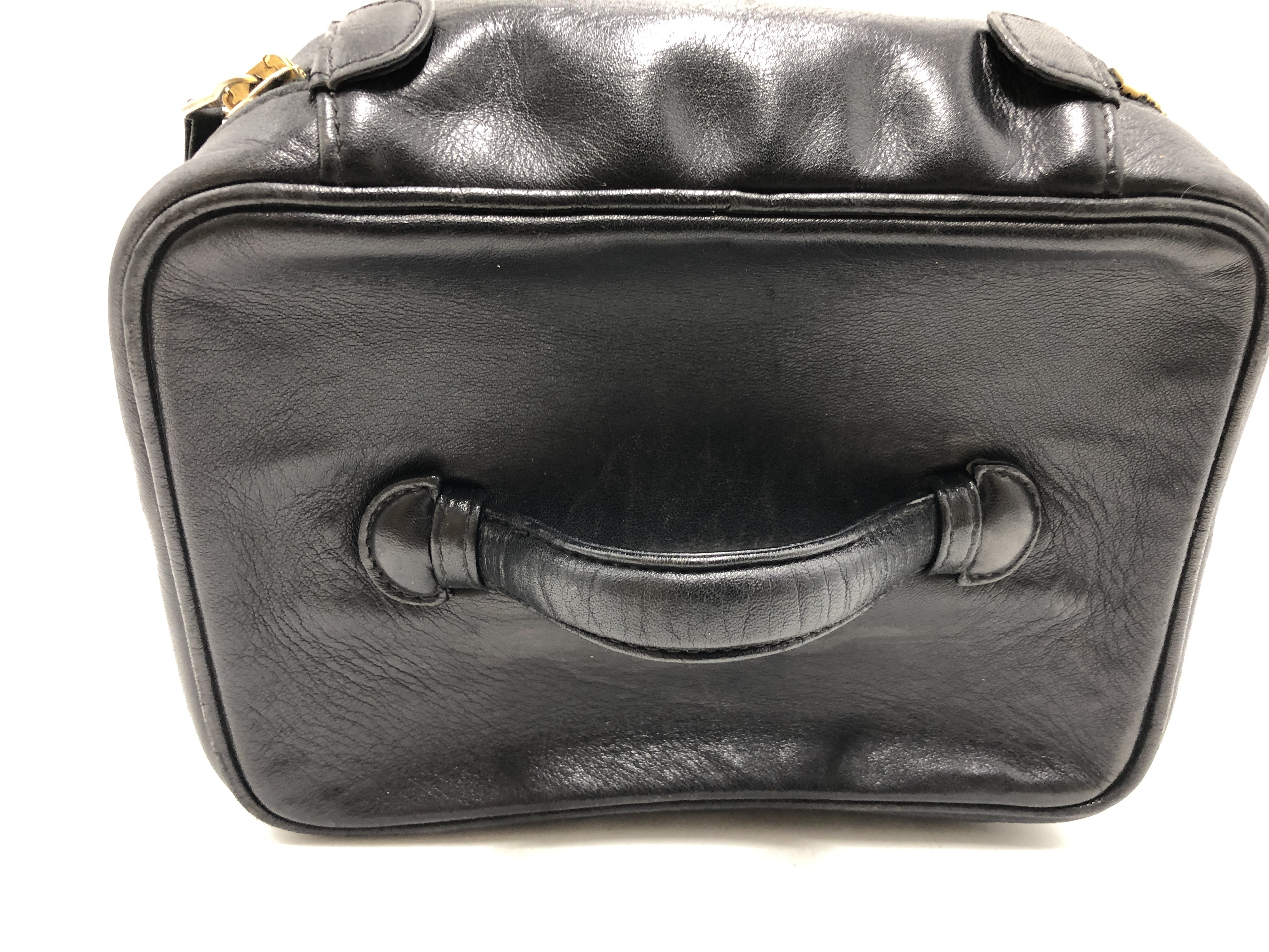 Bicolore Vanity Bag, Black Lambskin, 1731285, with original seal. — view 6