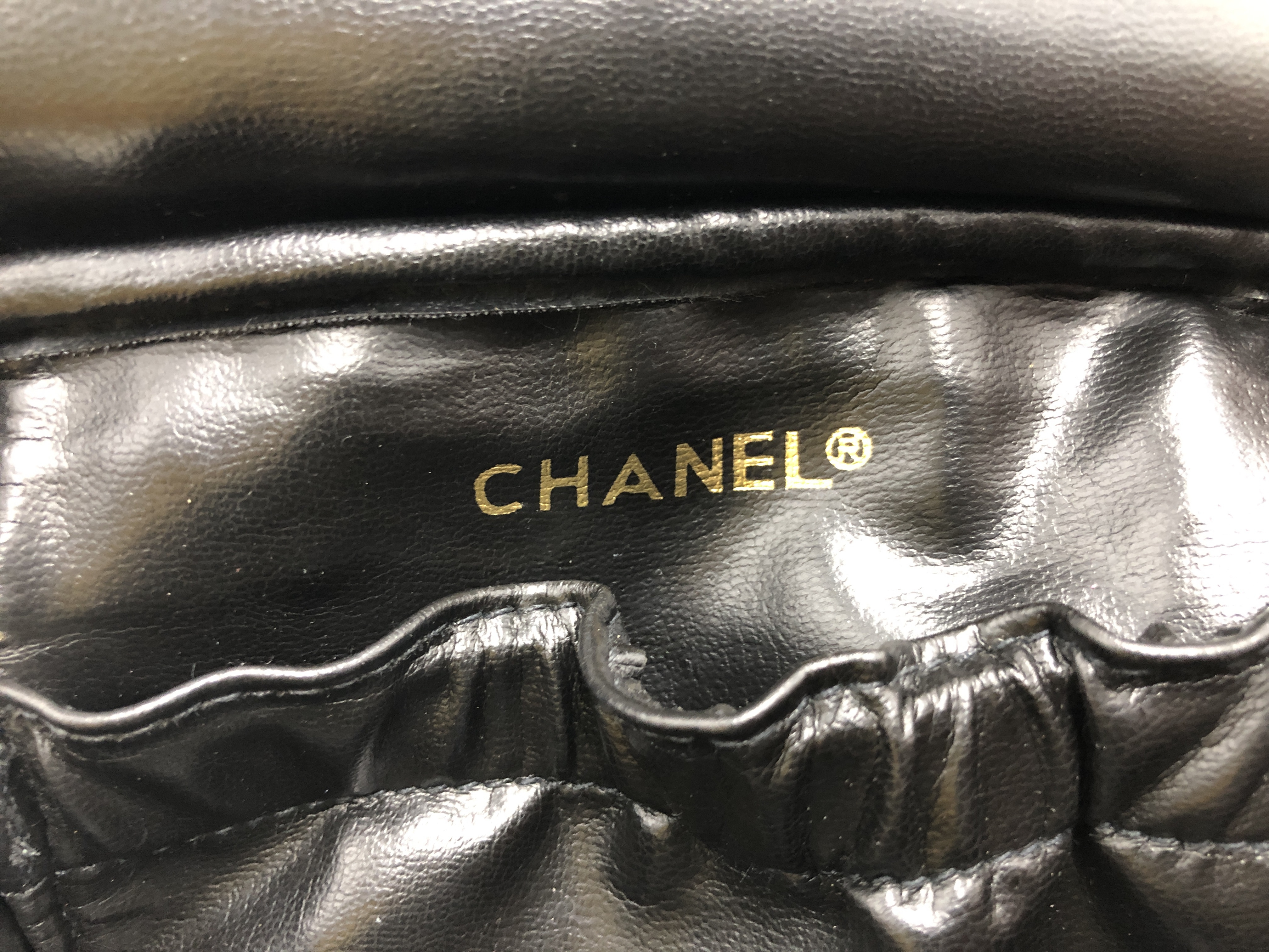 Bicolore Vanity Bag, Black Lambskin, 1731285, with original seal. — view 7